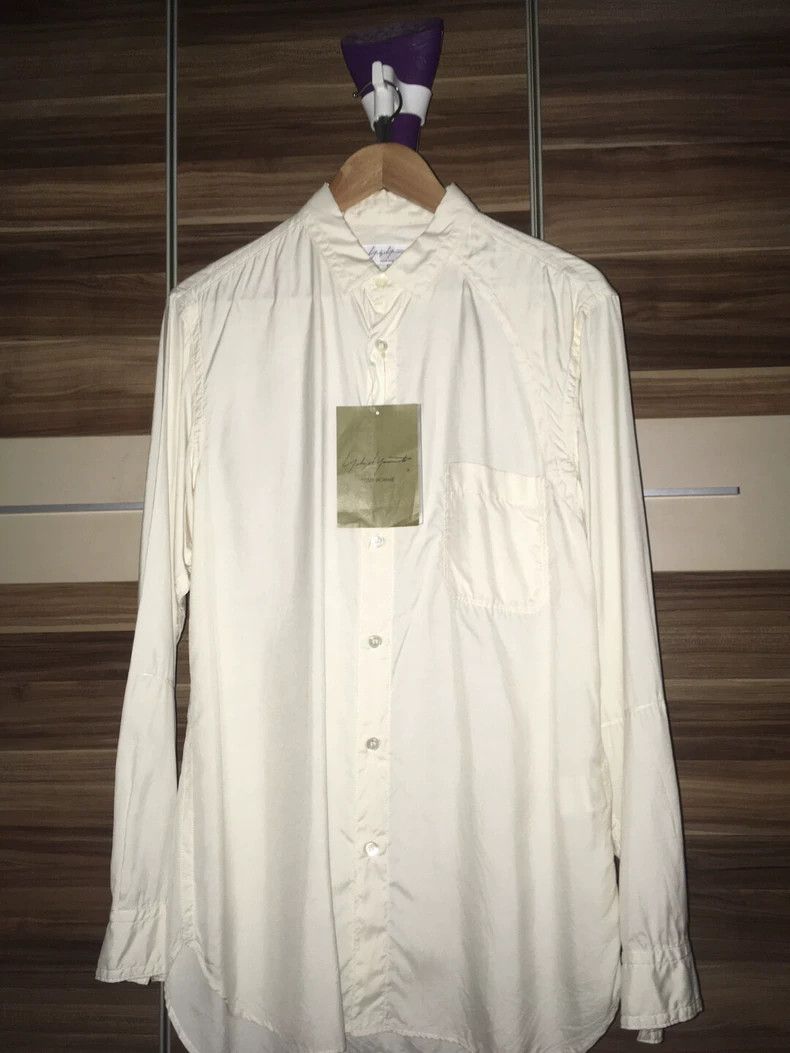 Yohji Yamamoto Yohji Yamamoto Mainline Silk Shirt 2505-Nextarrow Size US L / EU 52-54 / 3 - 1 Thumbnail