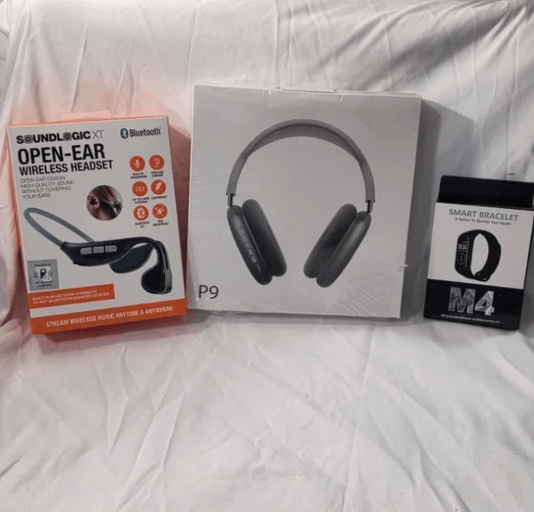 Other Bundle (Green P9 Headphones+SoundLogic+M4 Smart ) Size ONE SIZE - 1 Preview