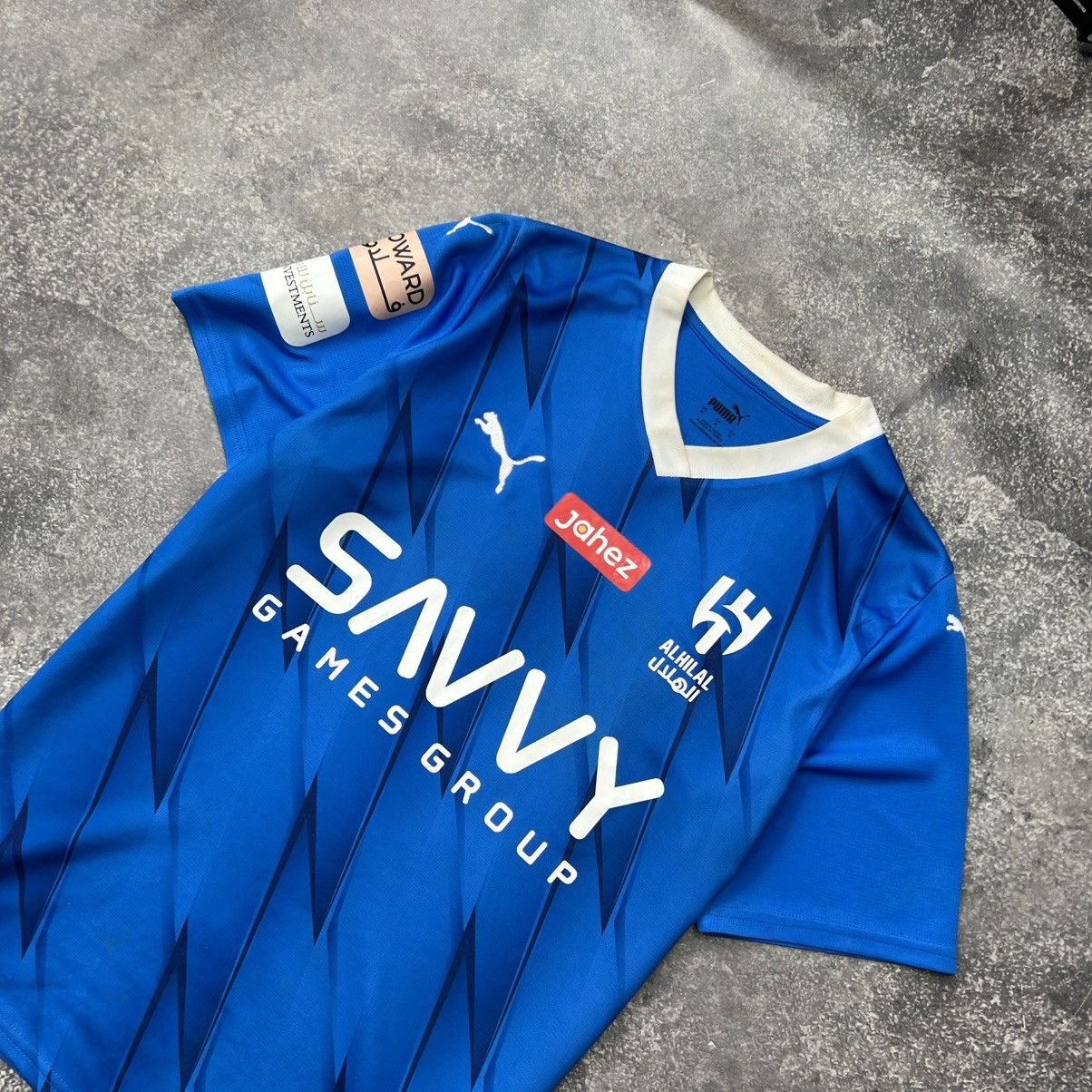 Puma Mens Puma Alhilal Neymar Jr 10 home soccer jersey Size US M / EU 48-50 / 2 - 3 Thumbnail