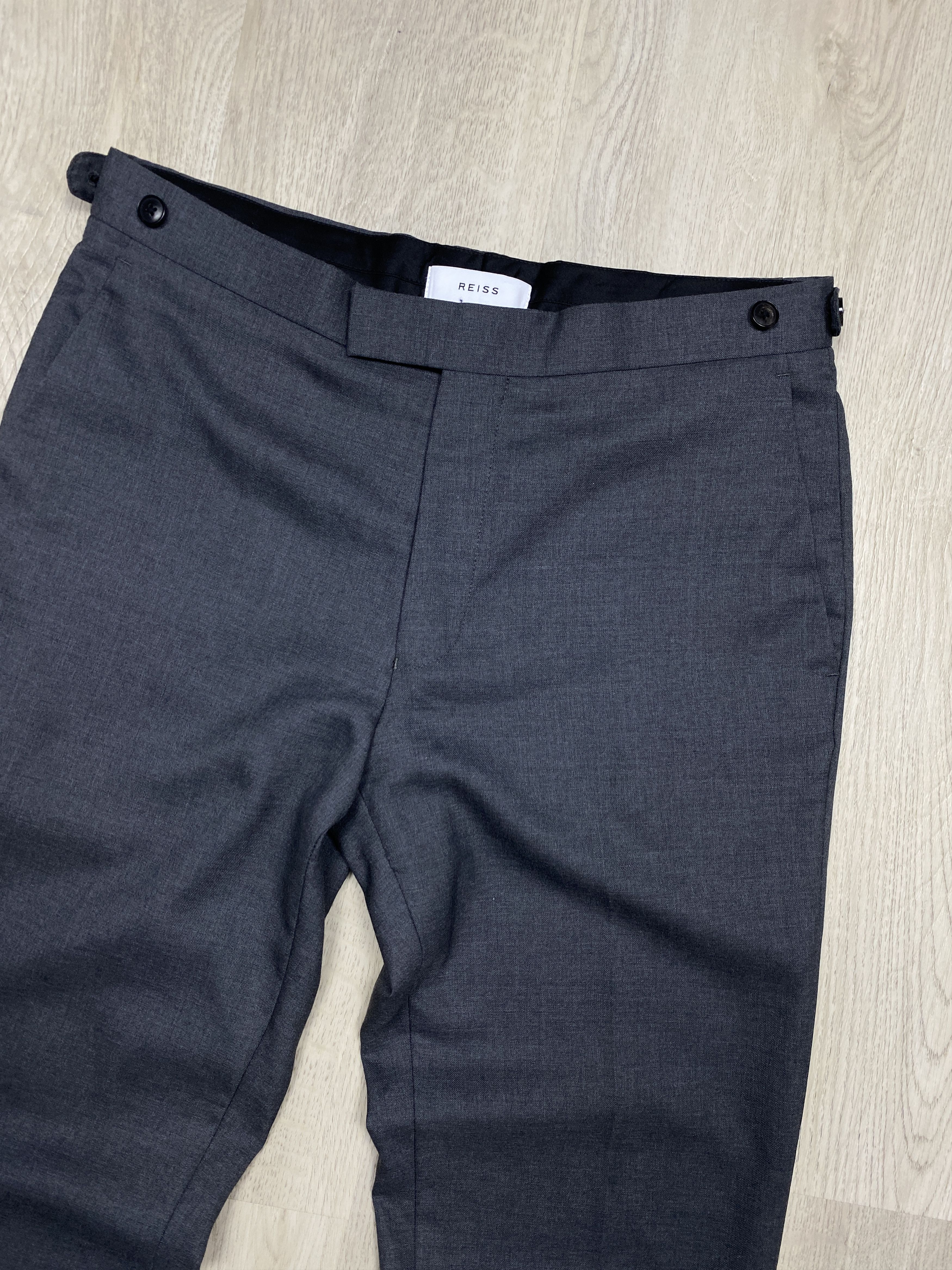 Reiss Reiss Vintage Mens Classic Wool Pants Size US 30 / EU 46 - 2 Thumbnail