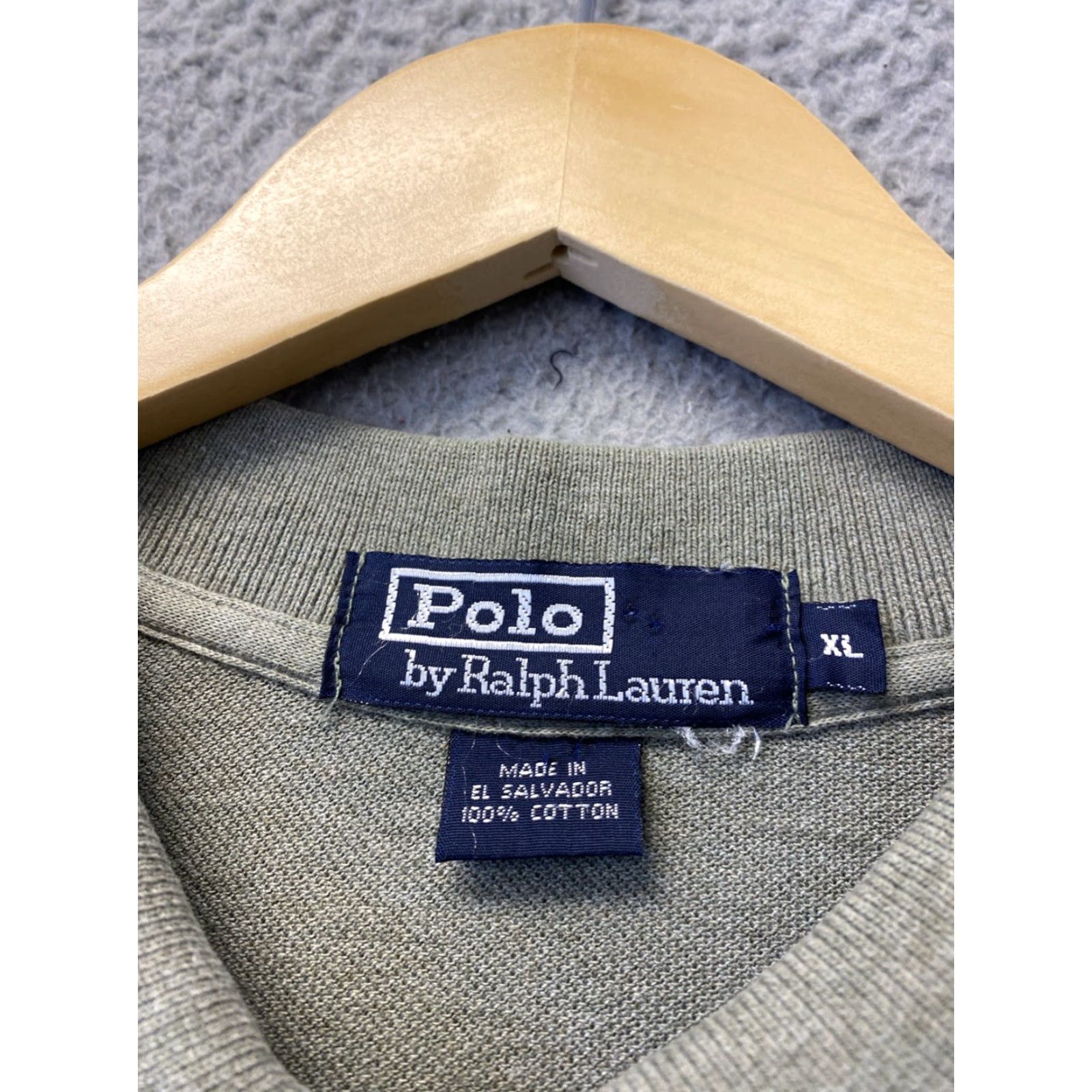 Polo Ralph Lauren POLO RALPH LAUREN Gray Long Sleeve Polo Shirt 3XLT Big & Tall Classic Mens Size US XXL / EU 58 / 5 - 3 Thumbnail