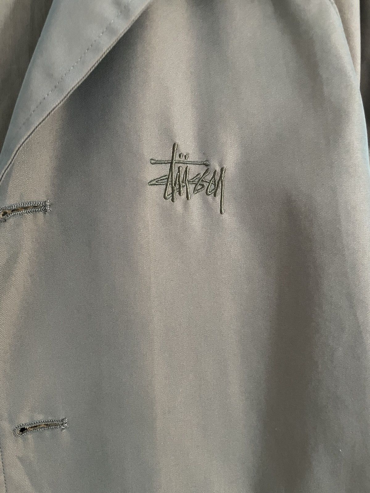 Stussy Stüssy Uptown Iridescent Mac trench coat Size US M / EU 48-50 / 2 - 6 Thumbnail