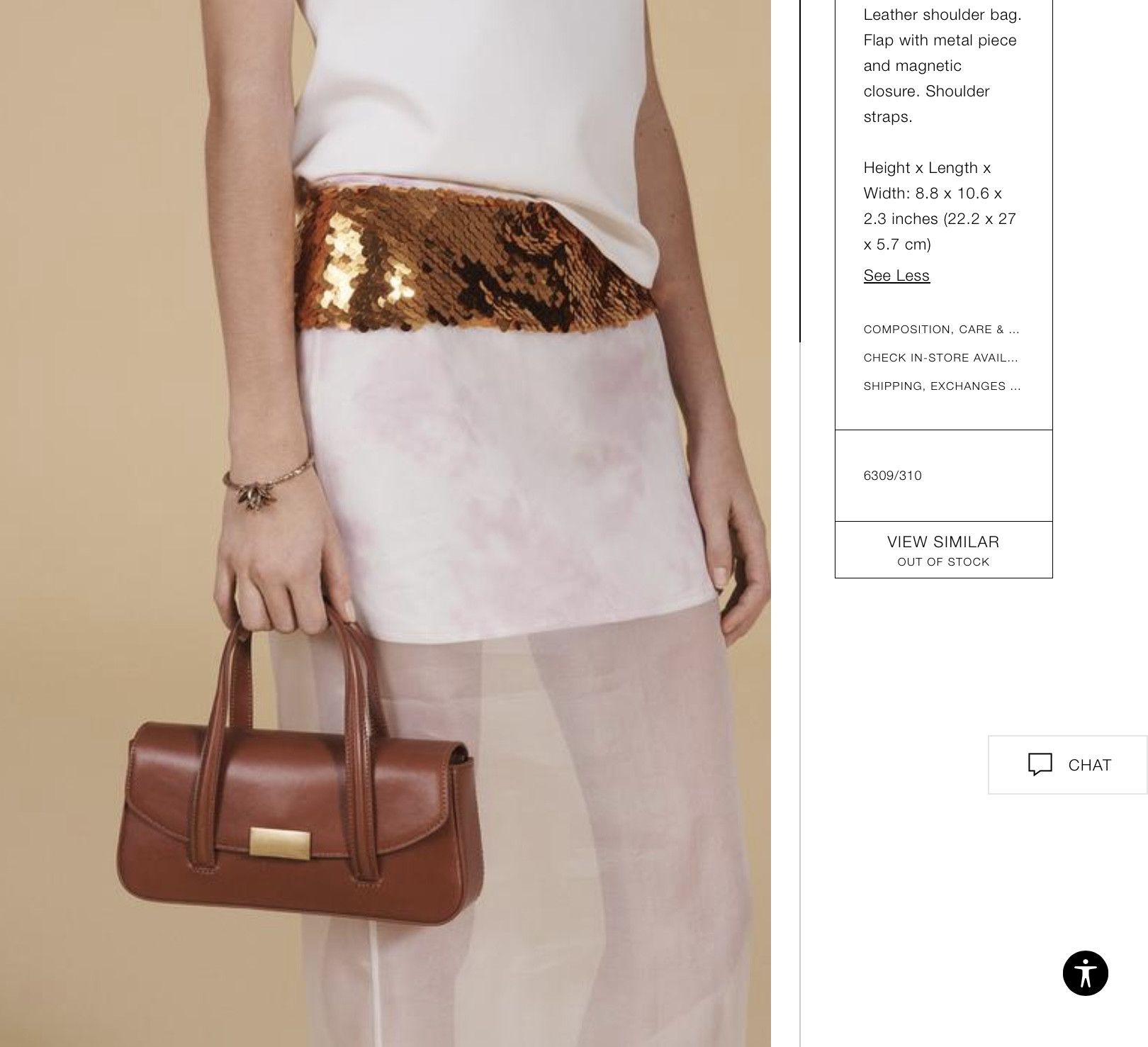 Zara Zara limited edition leather handbag BNWT brown Size ONE SIZE - 2 Thumbnail