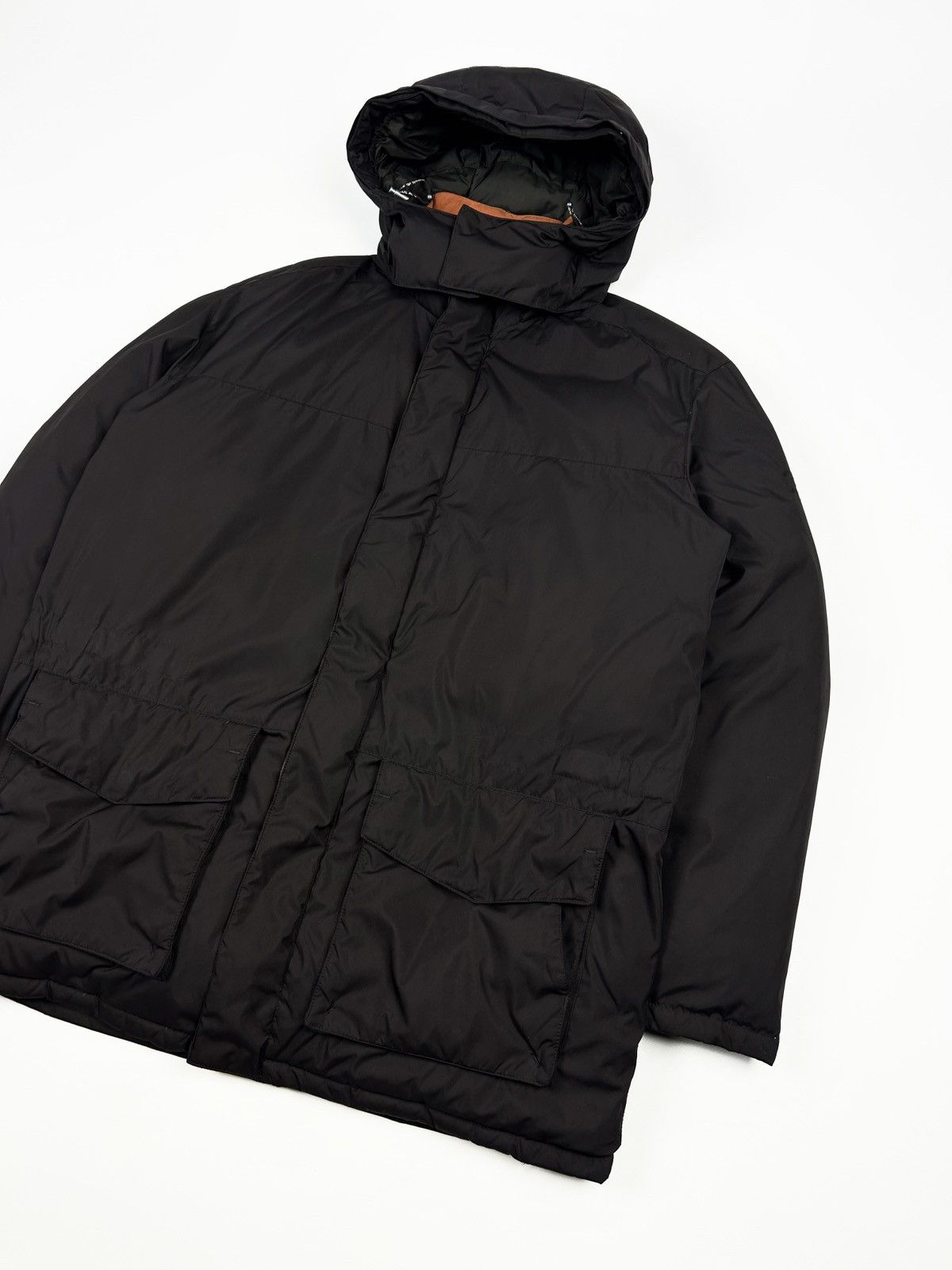 Brunello Cucinelli Paul Shark brown down puffer jacket Size US M / EU 48-50 / 2 - 4 Thumbnail