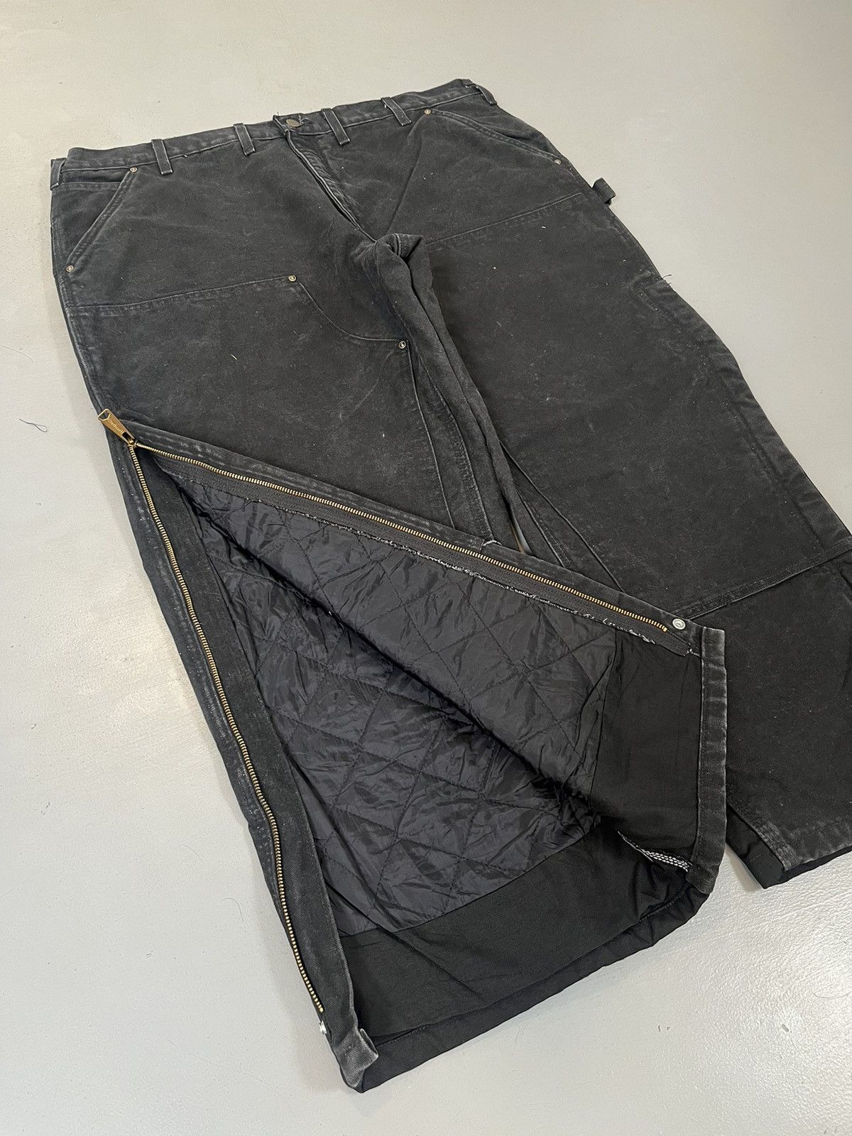 Carhartt Vintage carhartt quilted double knee denim Size US 42 / EU 58 - 1 Thumbnail
