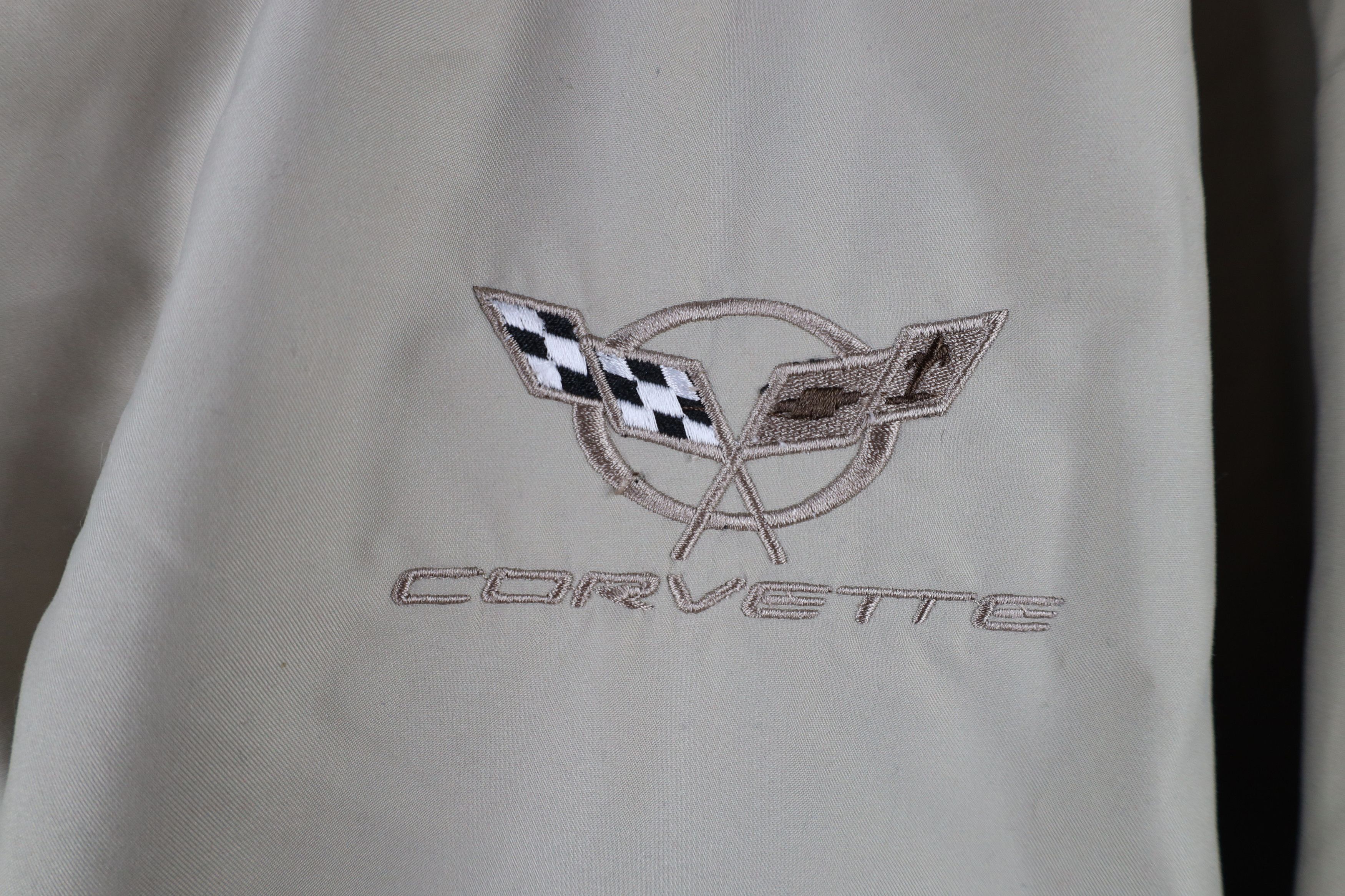Vintage Vintage Corvette Racing Spell Pullover Windbreaker Jacket Size US L / EU 52-54 / 3 - 4 Thumbnail