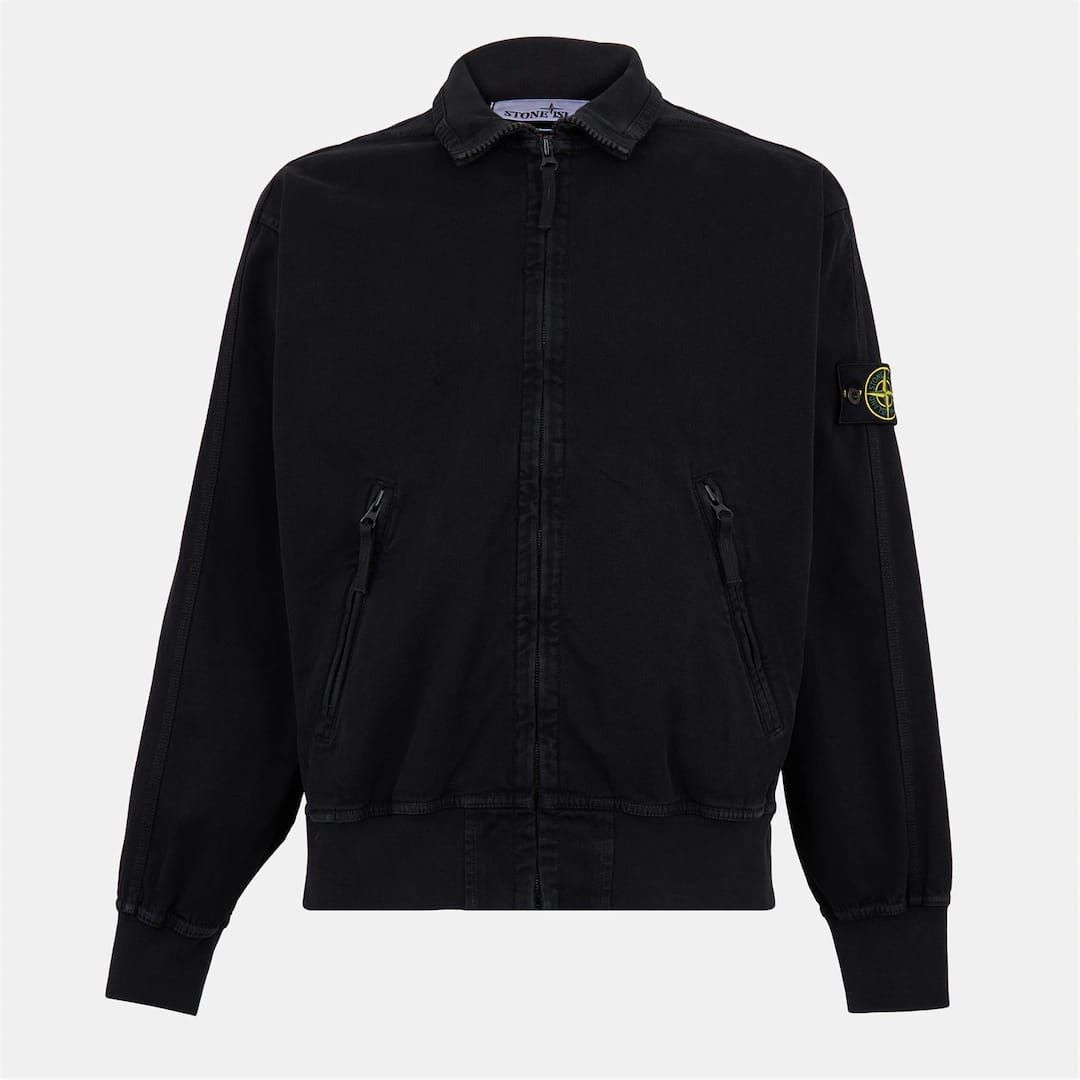 Stone Island o1g2r1mq0526 Oversized Track Jacket in Black Size US S / EU 44-46 / 1 - 1 Thumbnail