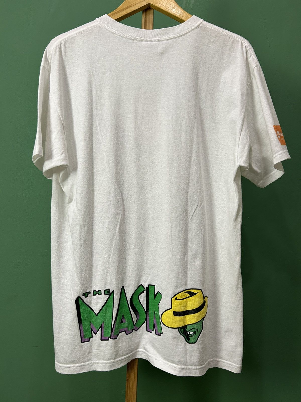Vintage The Mask Movie Jim Carrey Somebody Stop Me Abc Family Tee Size US L / EU 52-54 / 3 - 4 Thumbnail