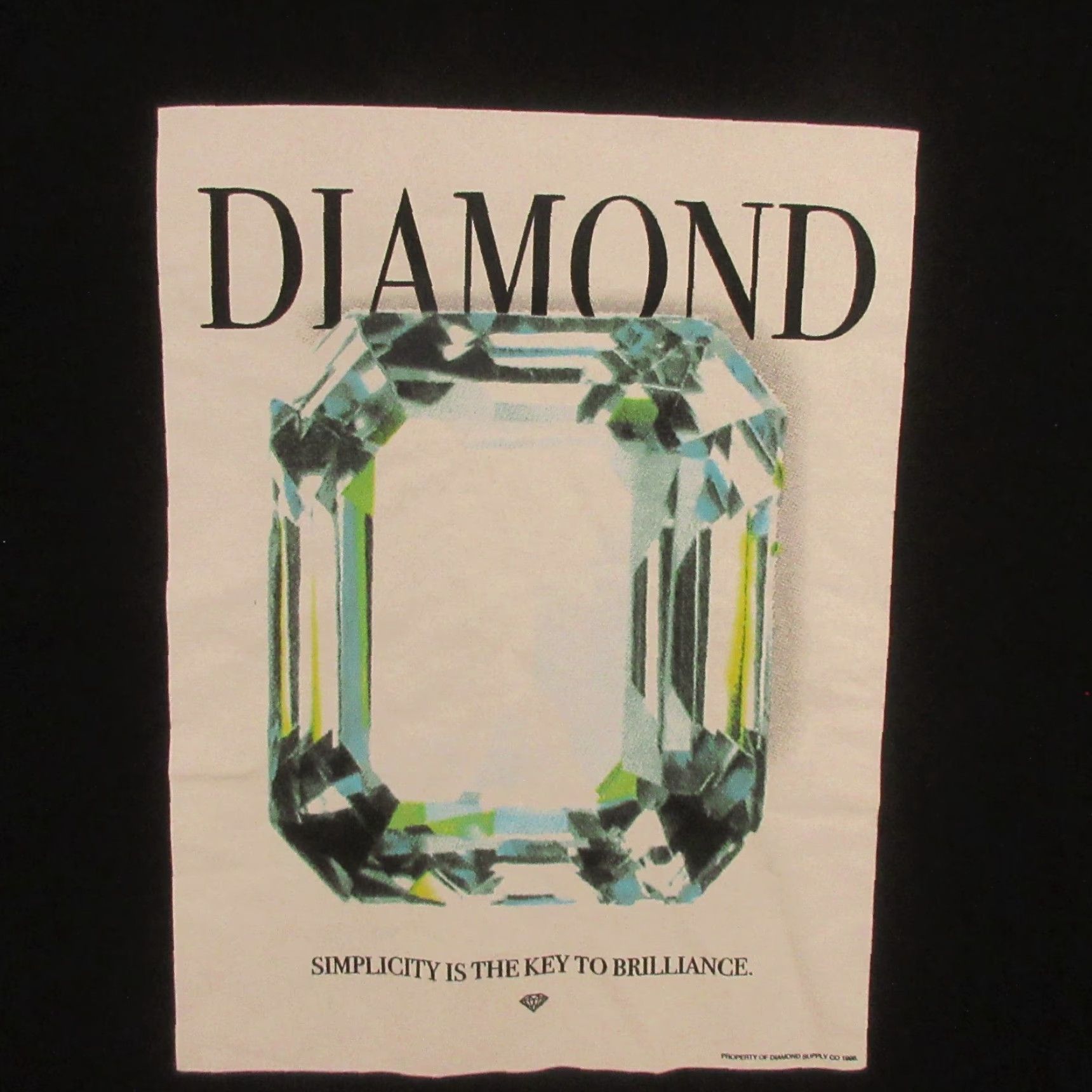 Diamond Supply Co. VINTAGE Diamond Supply Co. T Shirt Adult Large Black Logo Streetwear 2000s Men Short Sleeve Crew Neck Cotton All Seasons EUC Size US L / EU 52-54 / 3 - 4 Thumbnail