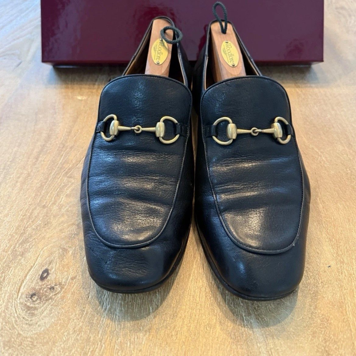 Gucci Horsebit Loafers Black 10 Snaffle Bit Monogram