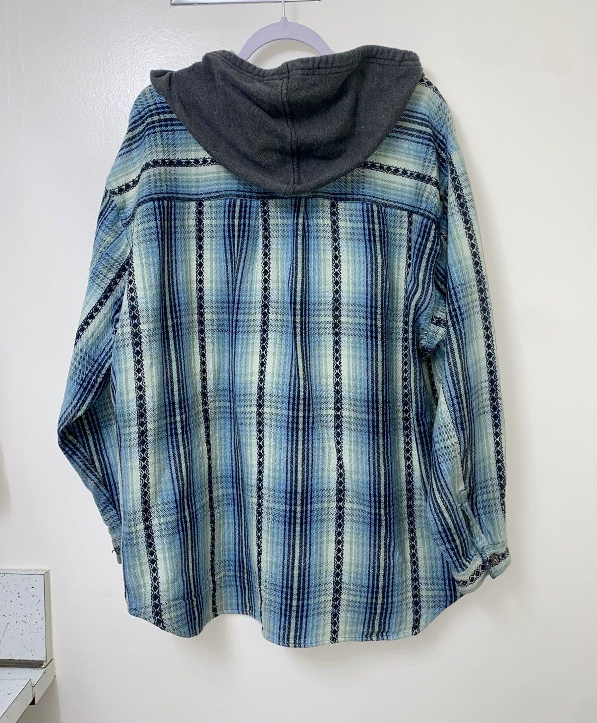 Quicksilver QUICKSILVER 100% Cotton Jacket with Hoodie Size US L / EU 52-54 / 3 - 3 Thumbnail