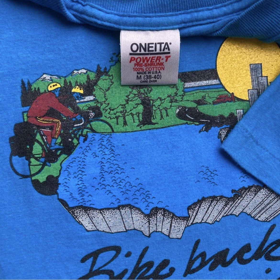 Vintage Vintage single stitch tee made in USA Size US M / EU 48-50 / 2 - 4 Thumbnail