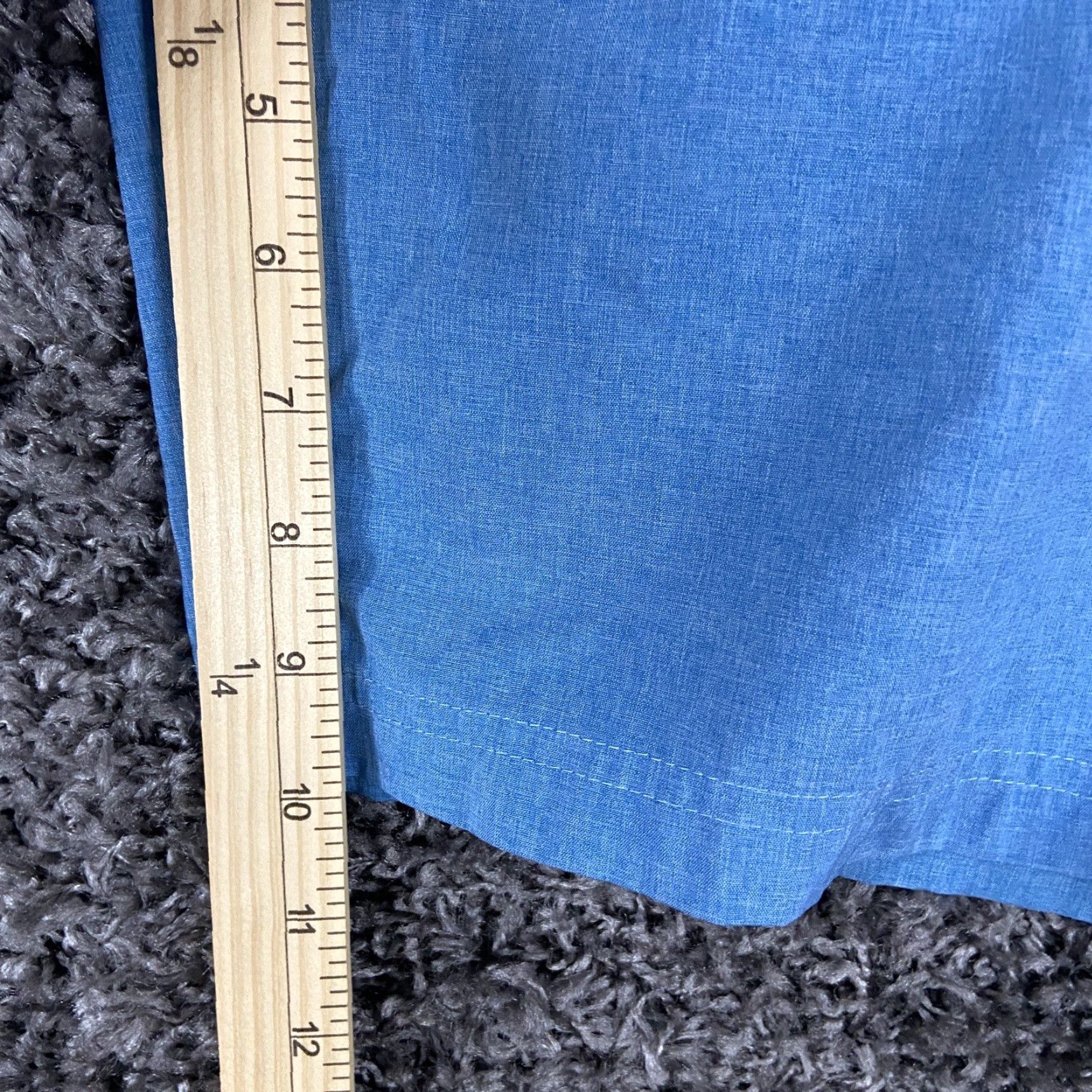 Hogan VINTAGE Ben Hogan Shorts Men 32 Blue Chino Regular Size 32 Blue Athletic Casual Mens Size US 32 / EU 48 - 7 Thumbnail