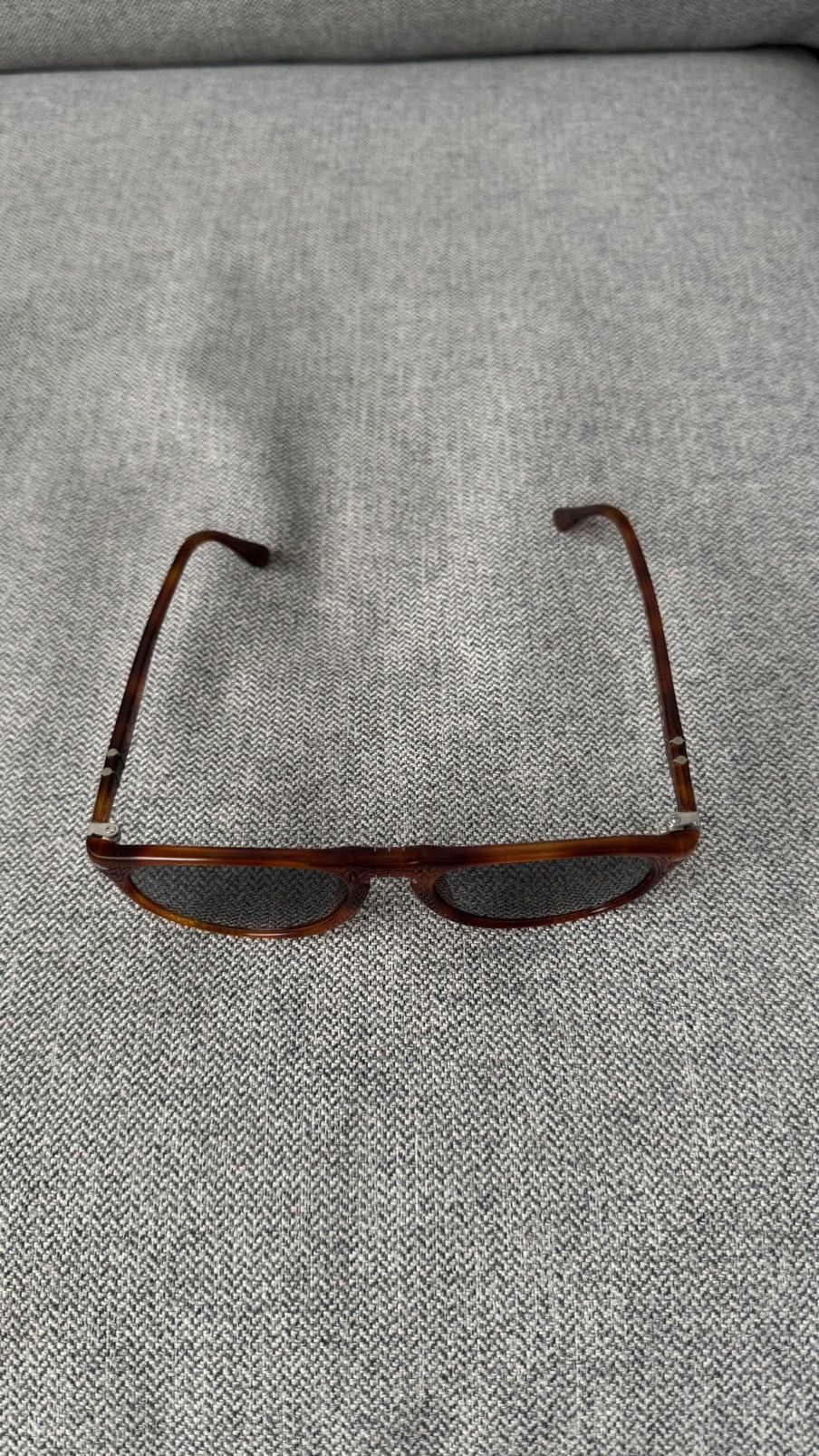 Persol Persol Brown Havana Sunglasses Classic Round Frame Size ONE SIZE - 8 Thumbnail