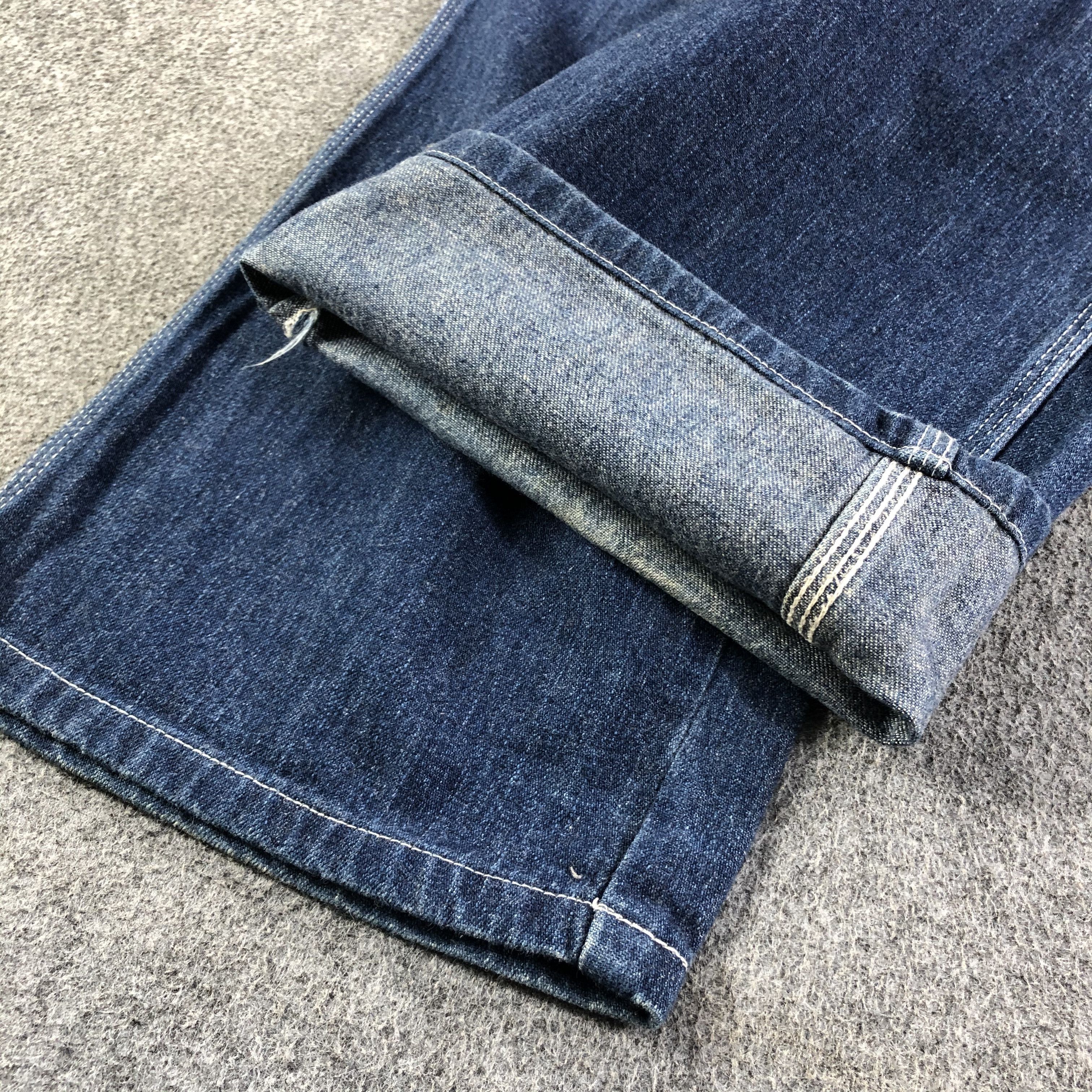 Japanese Brand Vintage Japanese Carpenter Jeans Blue Wash Denim -J2859 Size US 30 / EU 46 - 6 Thumbnail
