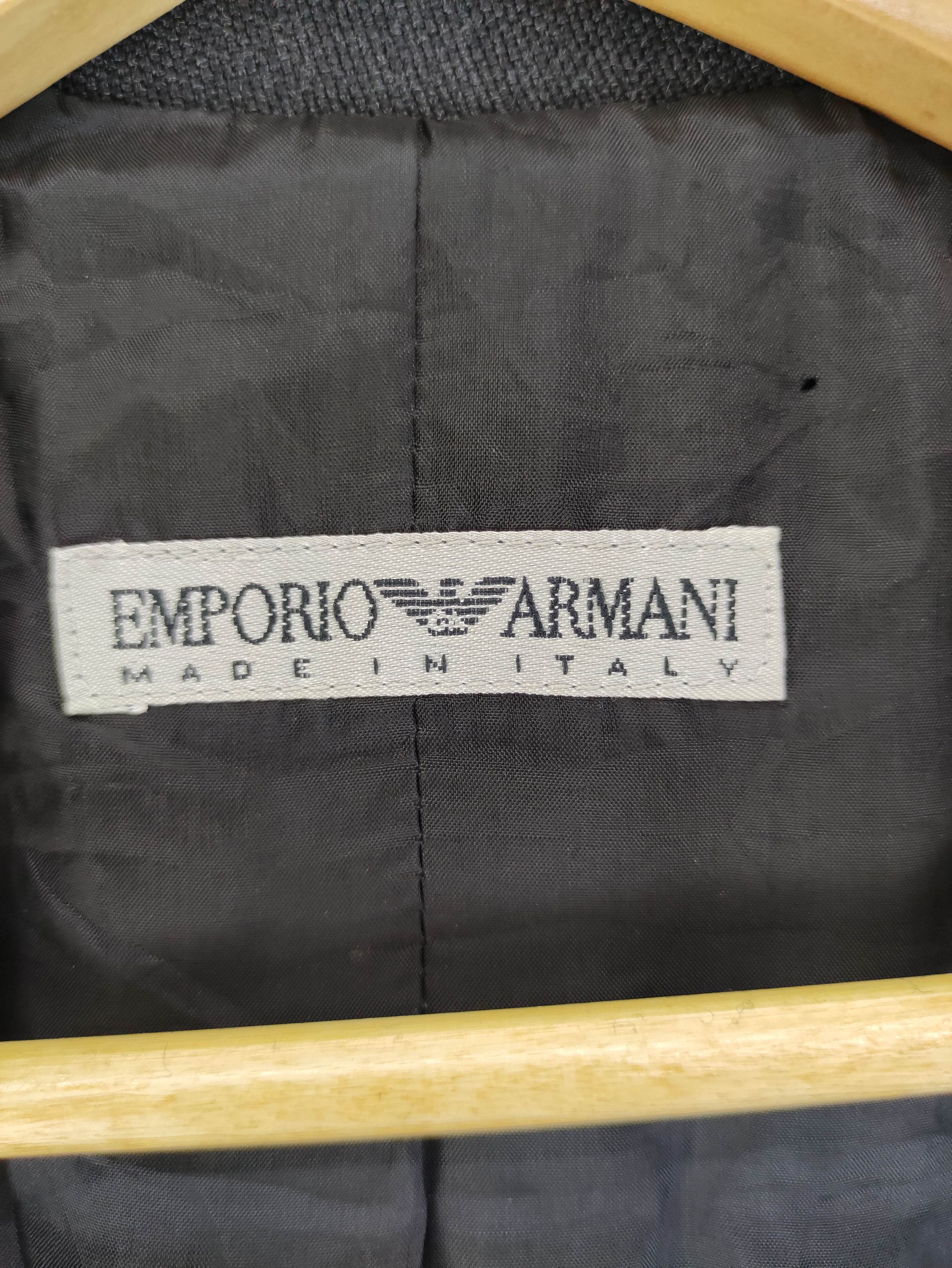 Emporio Armani Vintage Emprio Armani Long Coat Jacket Size M / US 6-8 / IT 42-44 - 4 Thumbnail