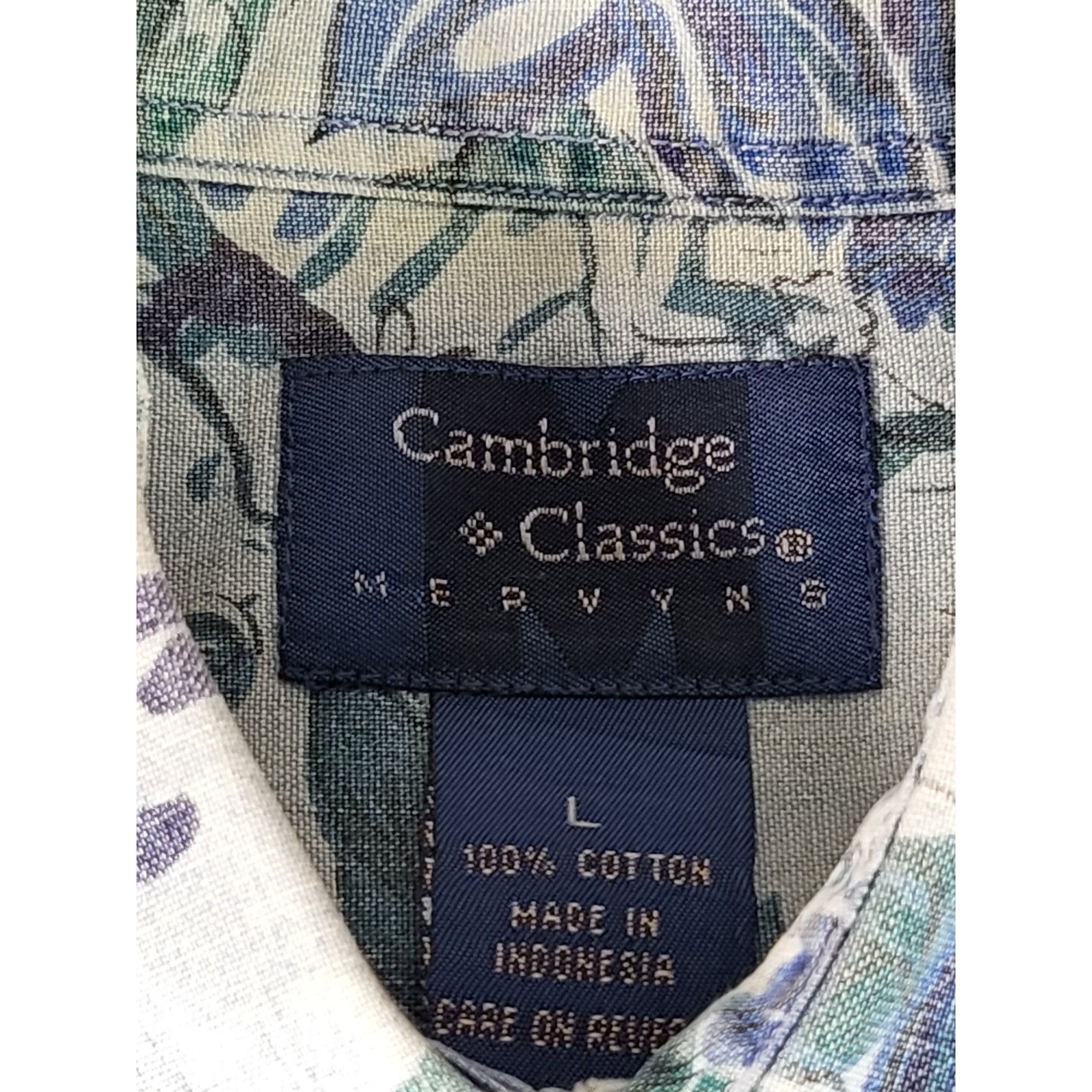 Vintage Vintage Mervyns Button Up Shirt Men Sz L Cambridge Classics Size US L / EU 52-54 / 3 - 7 Thumbnail