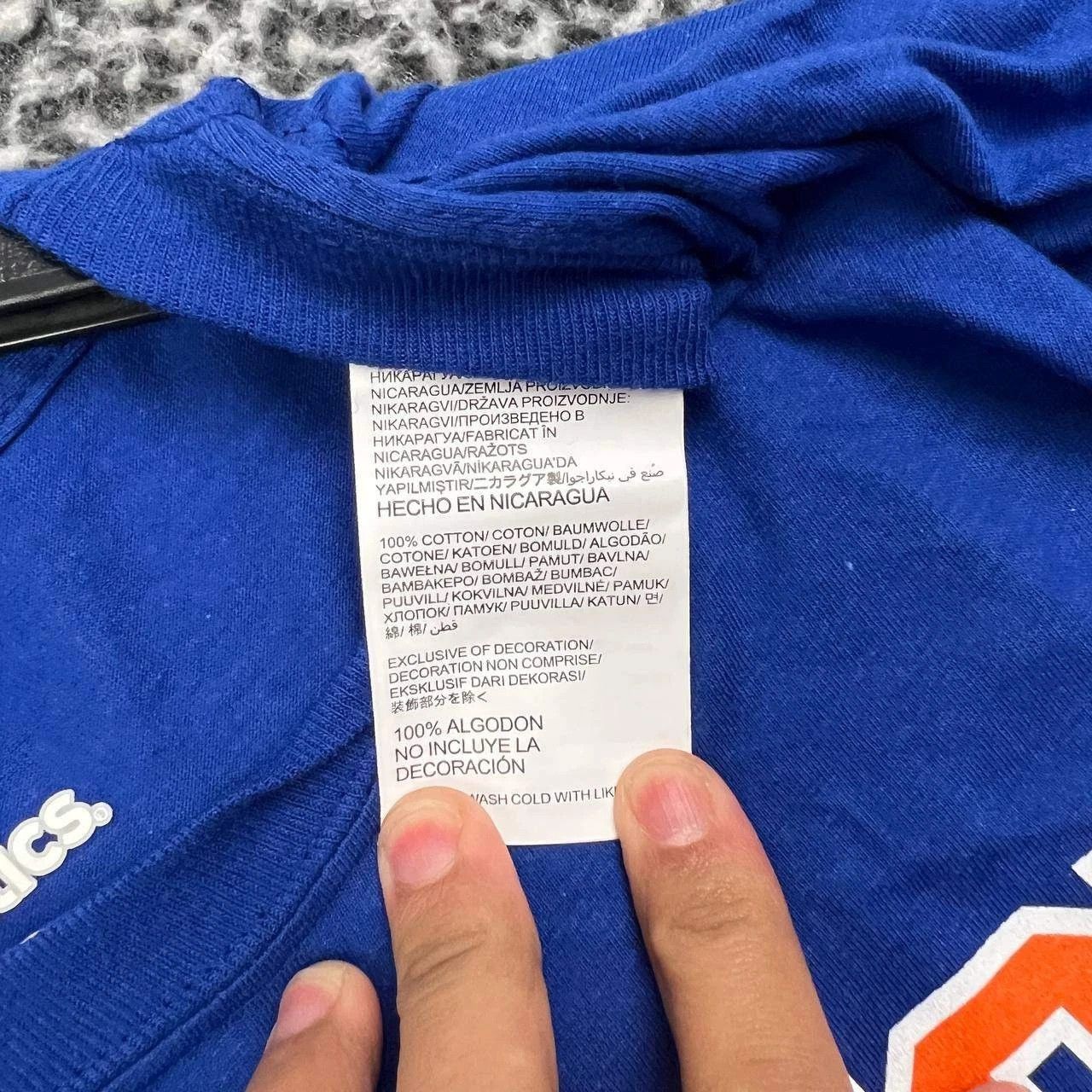 Other New York Mets Shirt Men Blue Short Sleeve Crew Neck New L Size US L / EU 52-54 / 3 - 6 Thumbnail