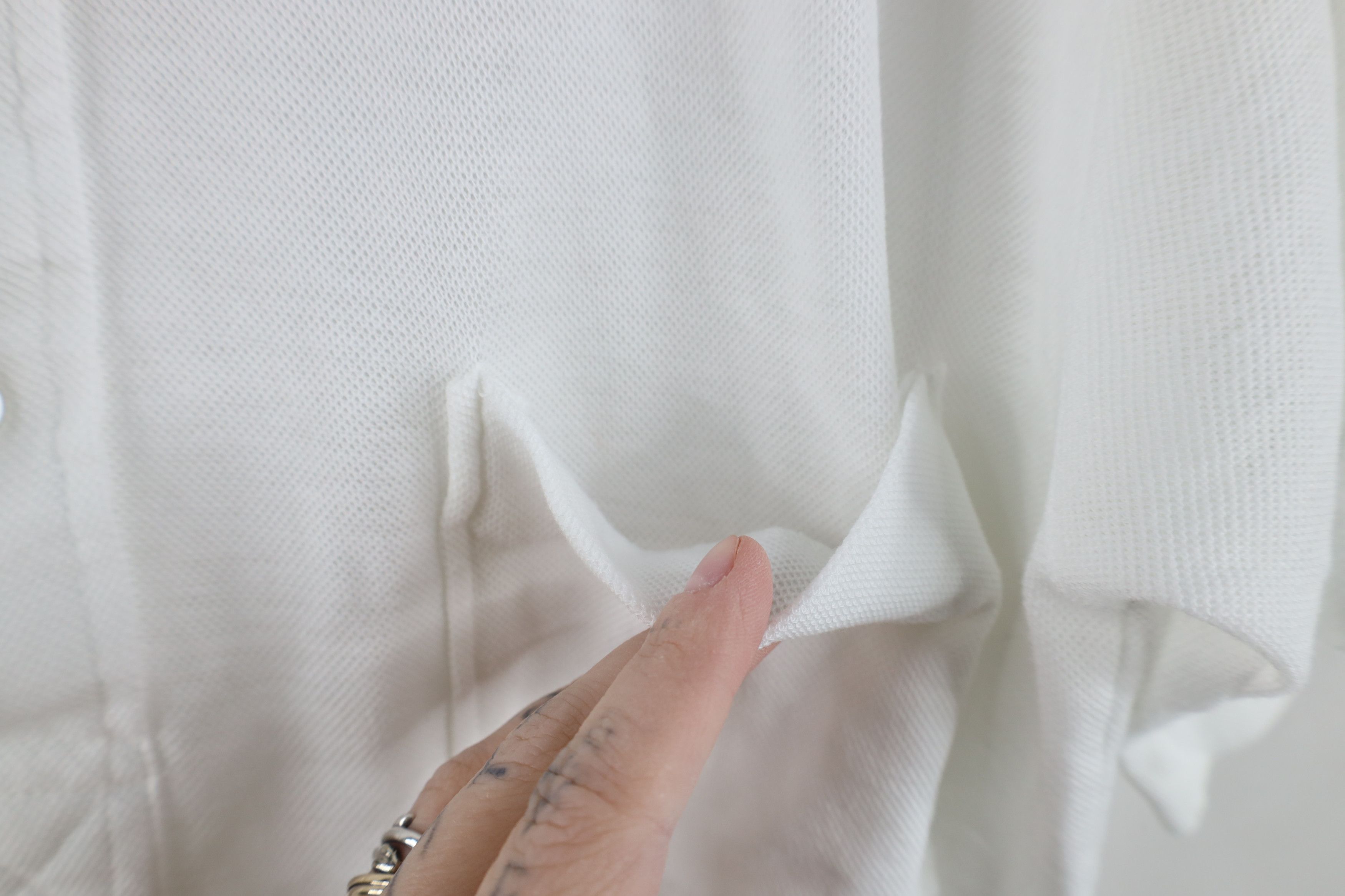 Vintage Vintage 70s Streetwear Collared Golf Polo Shirt White Size US M / EU 48-50 / 2 - 5 Thumbnail