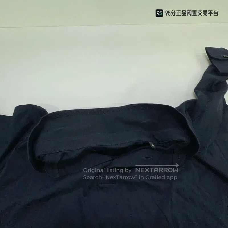 Ermenegildo Zegna Ermenegildo Zegna Men's Blue Polo Collar Sweater. Size US M / EU 48-50 / 2 - 1 Thumbnail