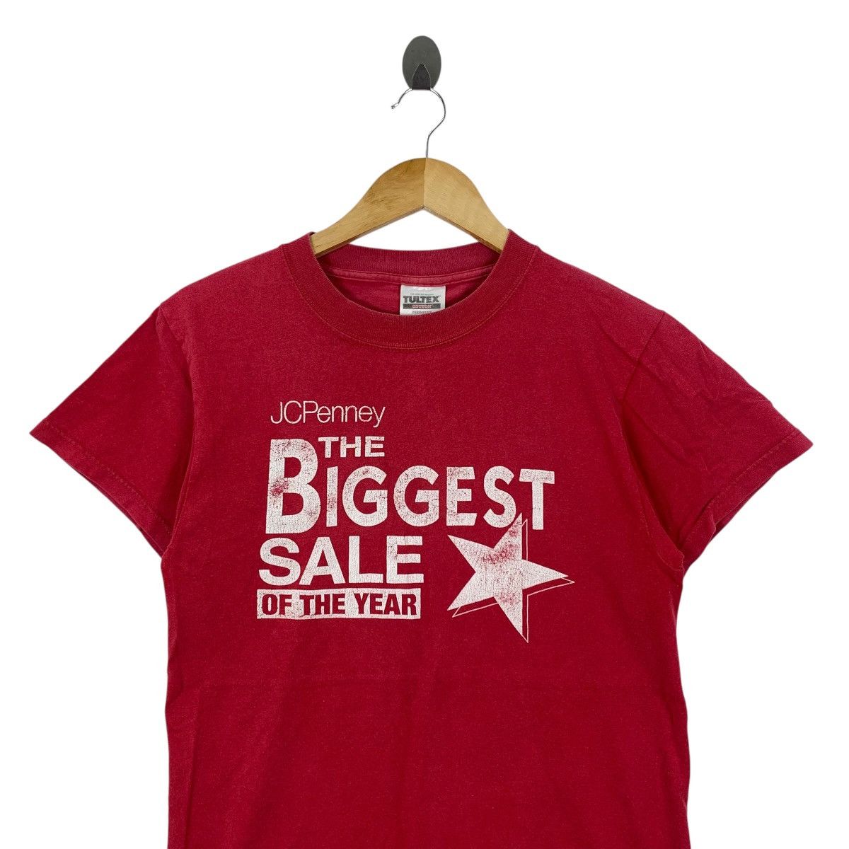 Vintage Vintage JC PENNEY The Biggest Sale Of The Year Promo Shirt Size US S / EU 44-46 / 1 - 2 Thumbnail