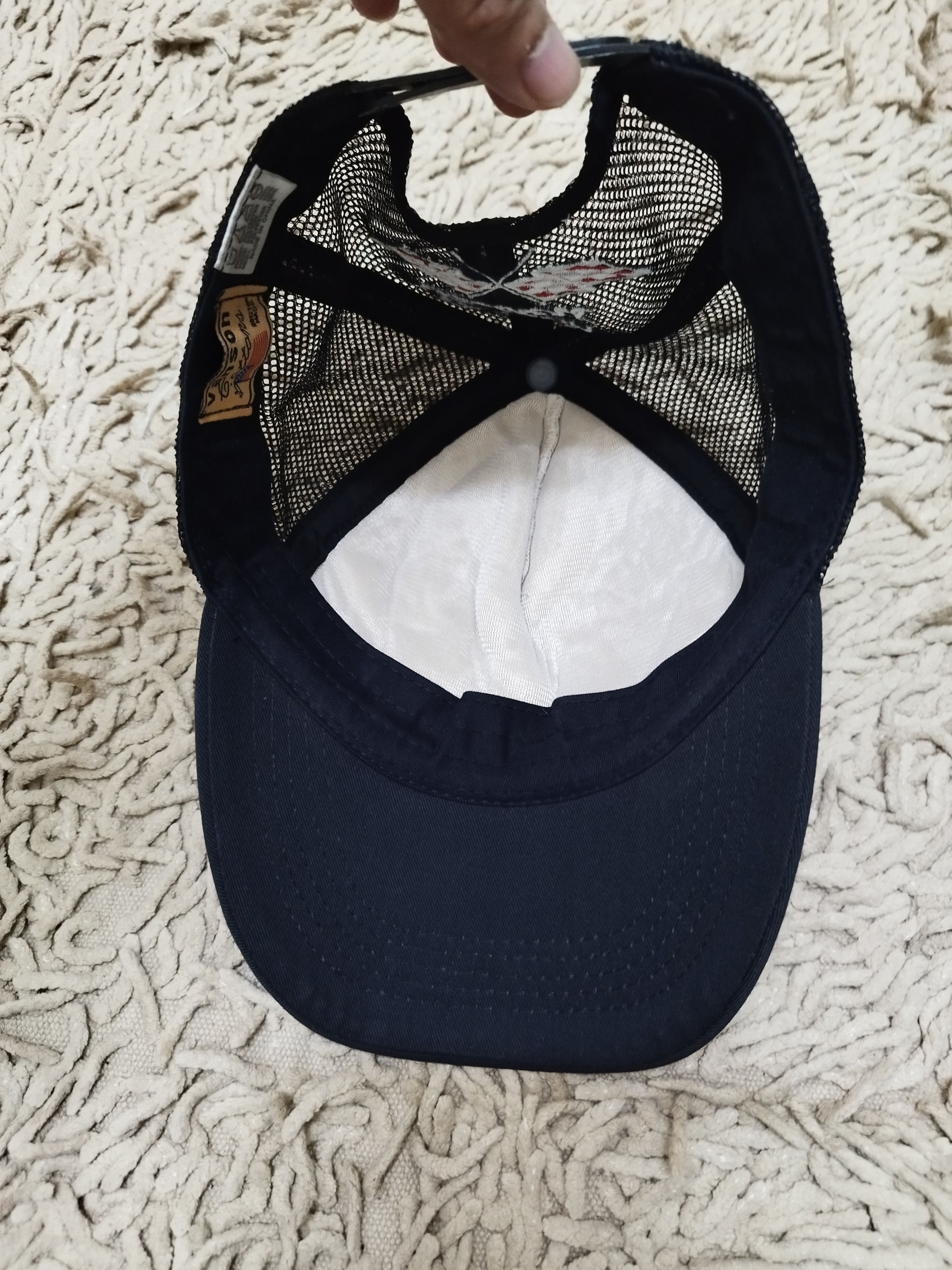 Vanson Leathers Vintage Vanson Leather Trucker Cap Size ONE SIZE - 6 Thumbnail