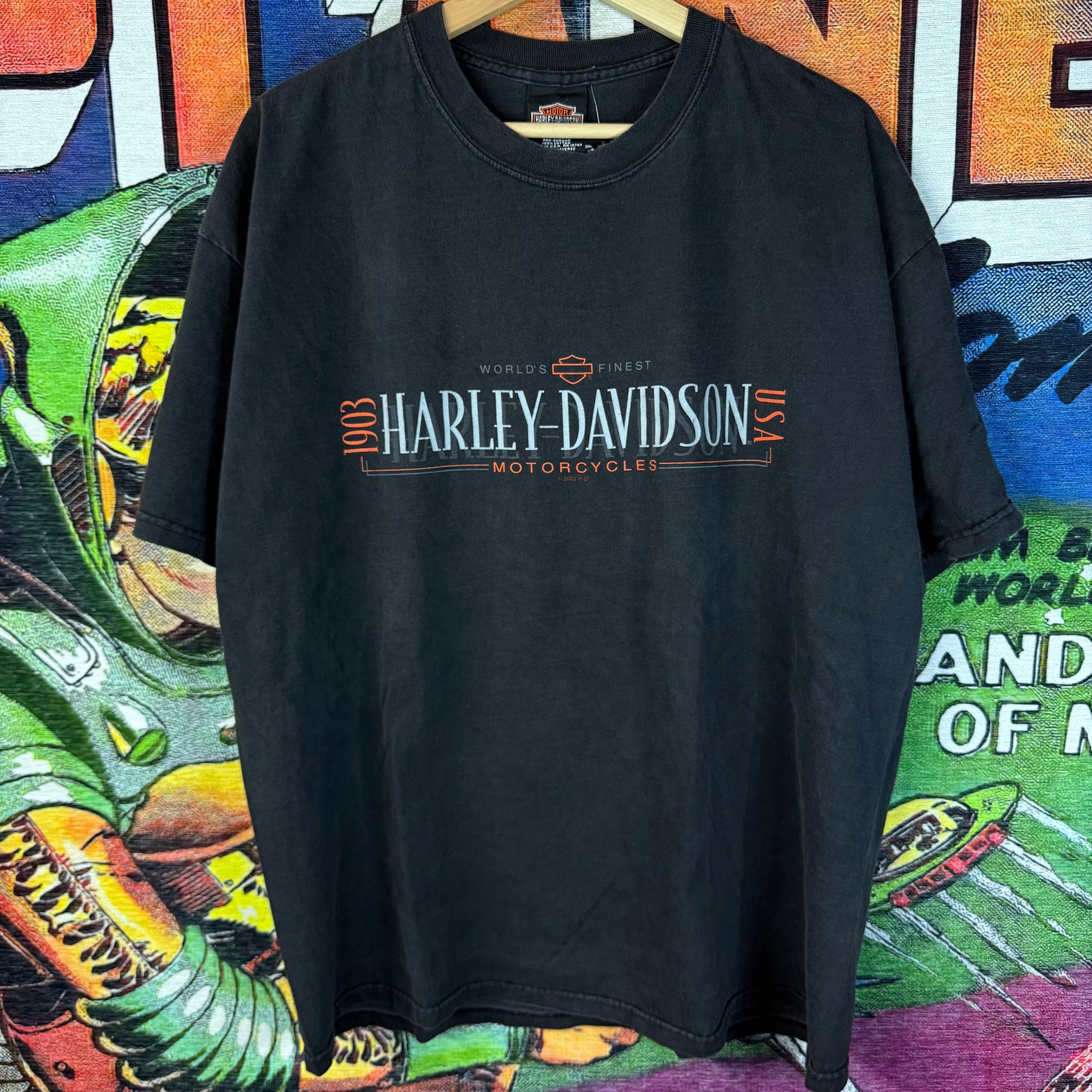 Harley Davidson Y2K Harley Davidson Dayton, Ohio Tee Size XL Size US XL / EU 56 / 4 - 2 Thumbnail
