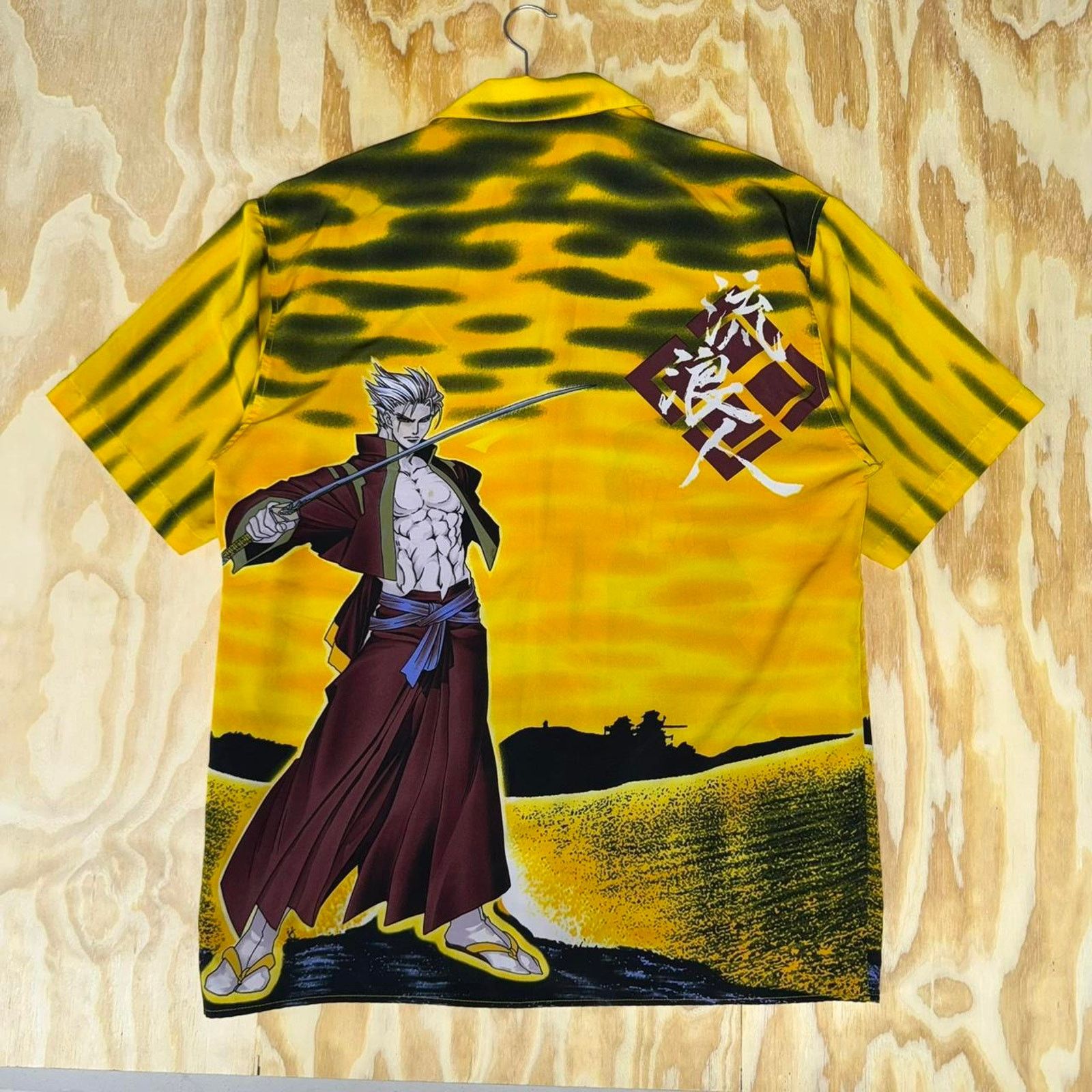 Vintage XL - Vintage y2k anime style button up t-shirt Size US XL / EU 56 / 4 - 4 Thumbnail