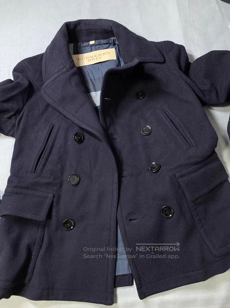 Burberry Burberry Wool Double Breasted Coat Size M / US 6-8 / IT 42-44 - 5 Thumbnail
