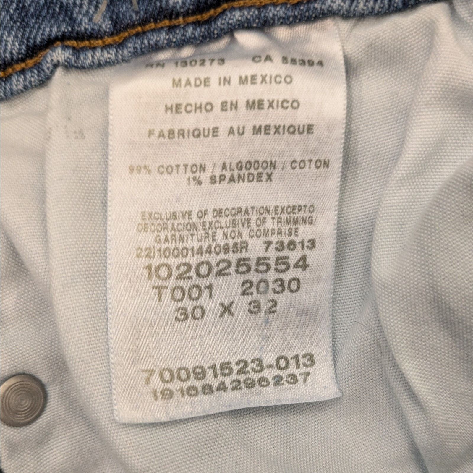Lee Lee Relaxed Fit Jeans 30x32 Size US 30 / EU 46 - 9 Thumbnail