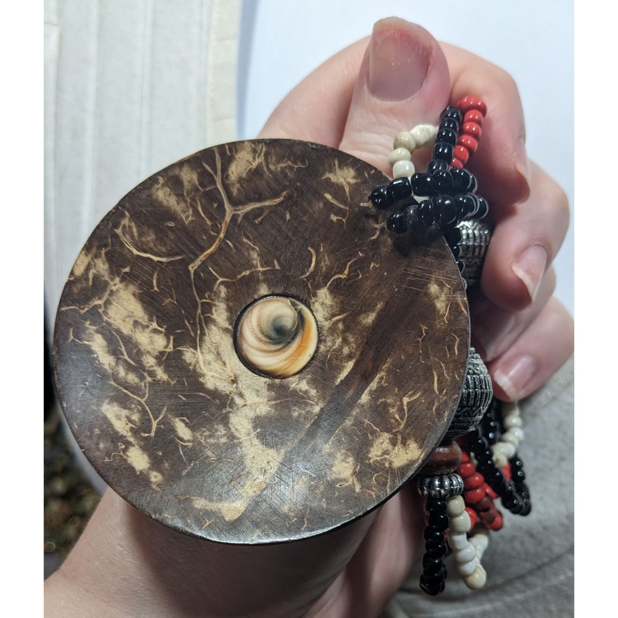 Other Beachy Bohemian Coco Wood Shell Pendant Necklace With Shell Size ONE SIZE - 4 Thumbnail