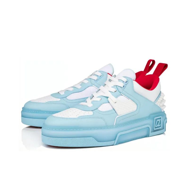 Christian Louboutin o1s1wg110125 Astroloubi Panelled Sneakers in Blue Size US 9 / EU 42 - 1 Thumbnail