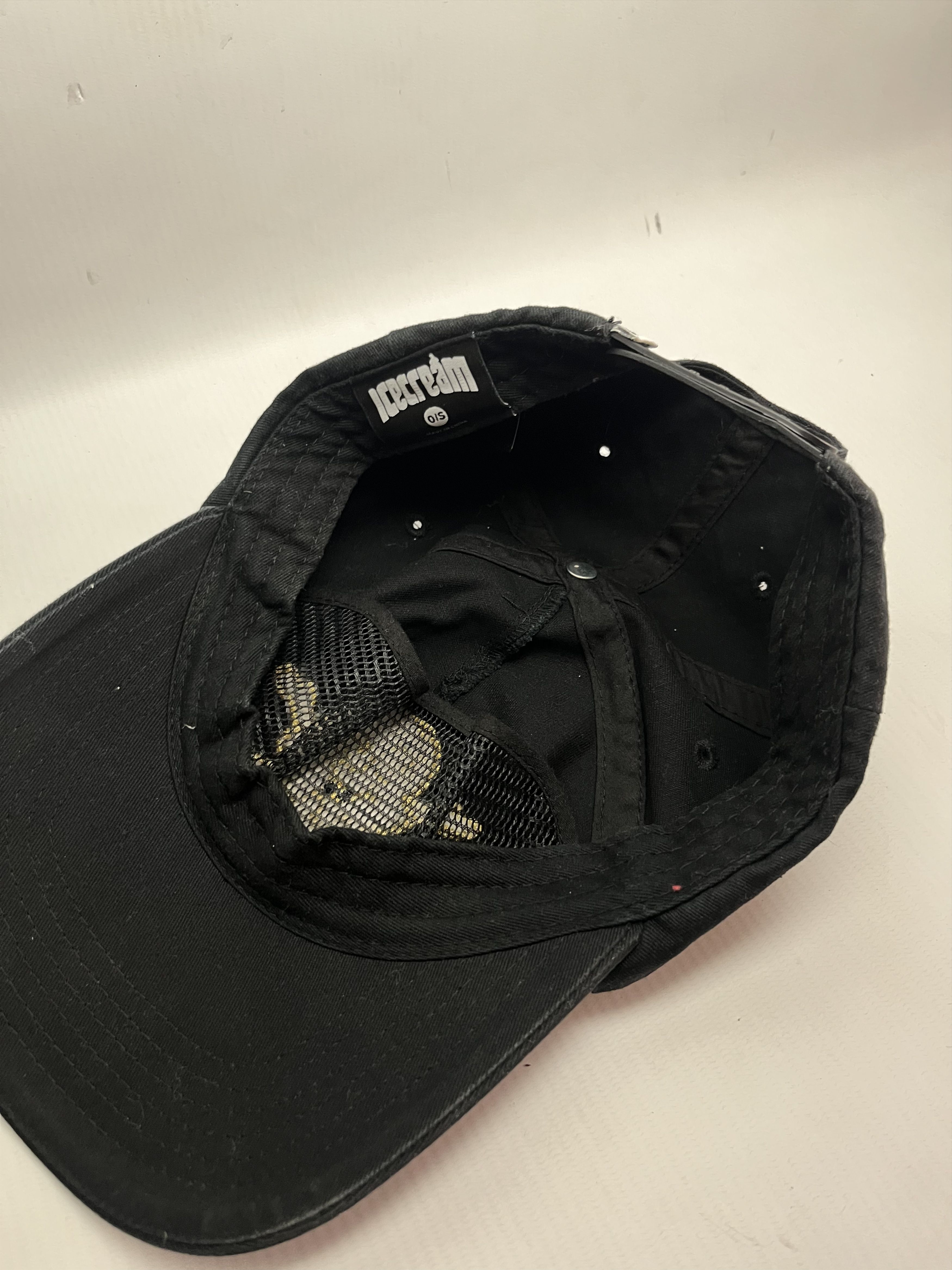 Icecream IceCream Skull Cone Logo Cap Black Size ONE SIZE - 2 Thumbnail