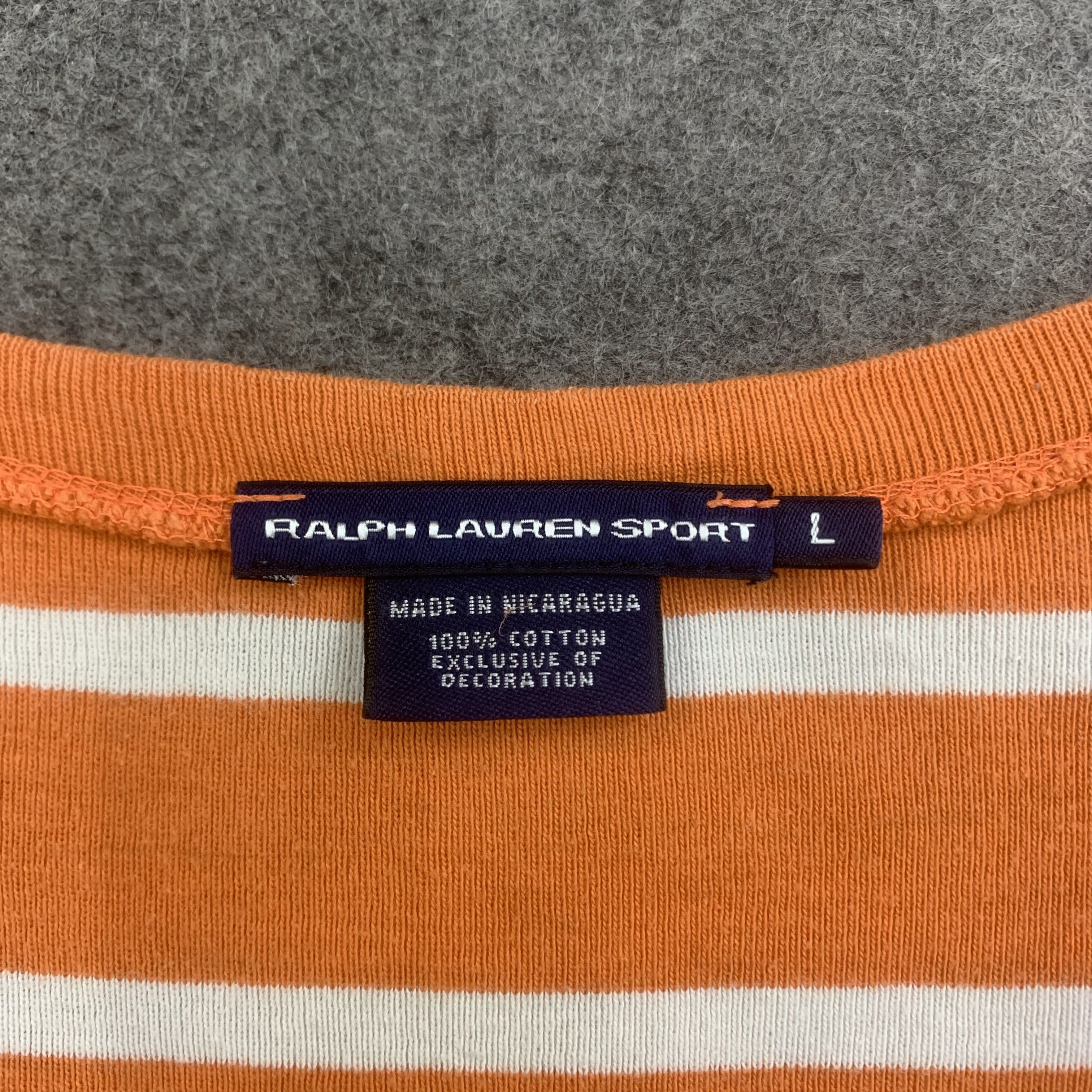 Ralph Lauren Ralph Lauren Sport T shirt striped - R015 Size L / US 10 / IT 46 - 5 Thumbnail