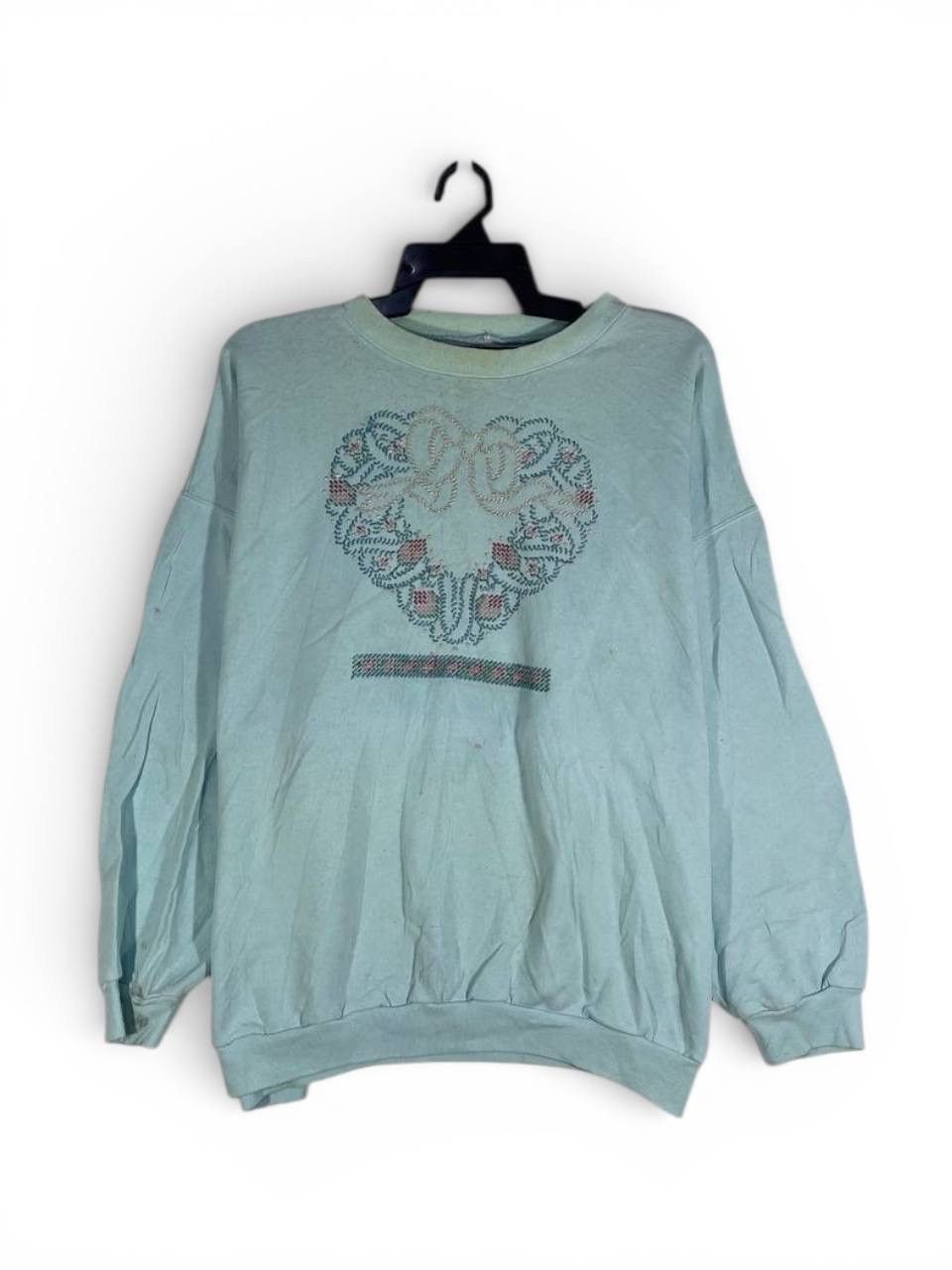 Other Vintage 90s love sweatshirt jumper size XL Size US XL / EU 56 / 4 - 1 Thumbnail