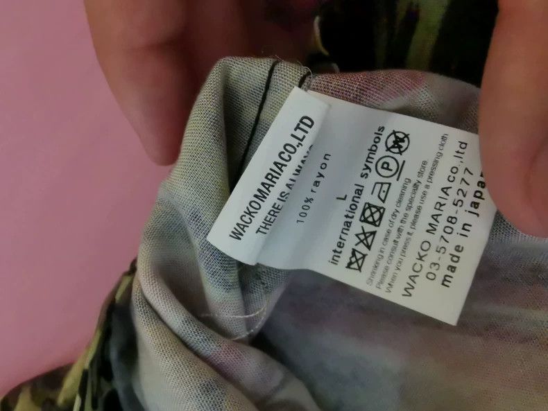 Wacko Maria Wacko Maria 18ss Tim Lehi Collaboration Death Tiger Hawaii Size US L / EU 52-54 / 3 - 6 Thumbnail