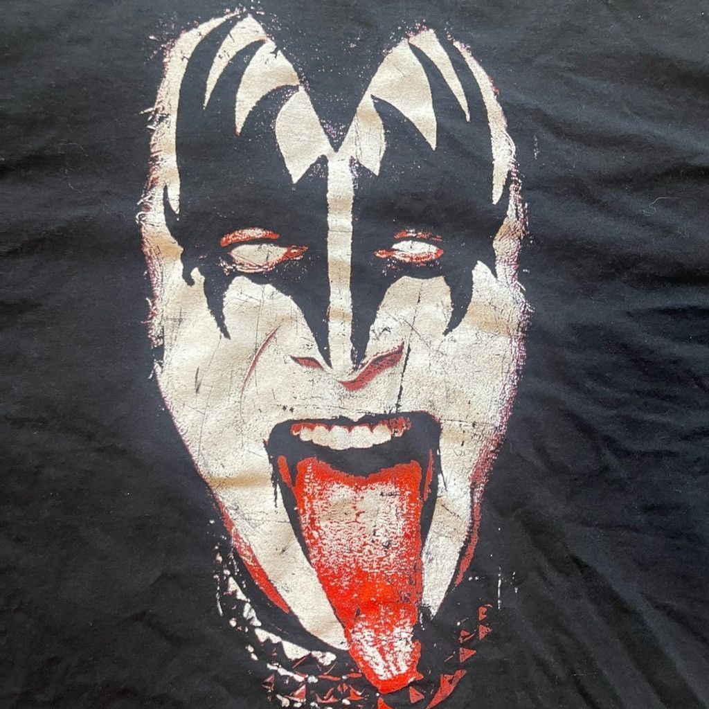 KISS Kiss iconic Face graphic vtg tee size 2X Size US XL / EU 56 / 4 - 3 Thumbnail