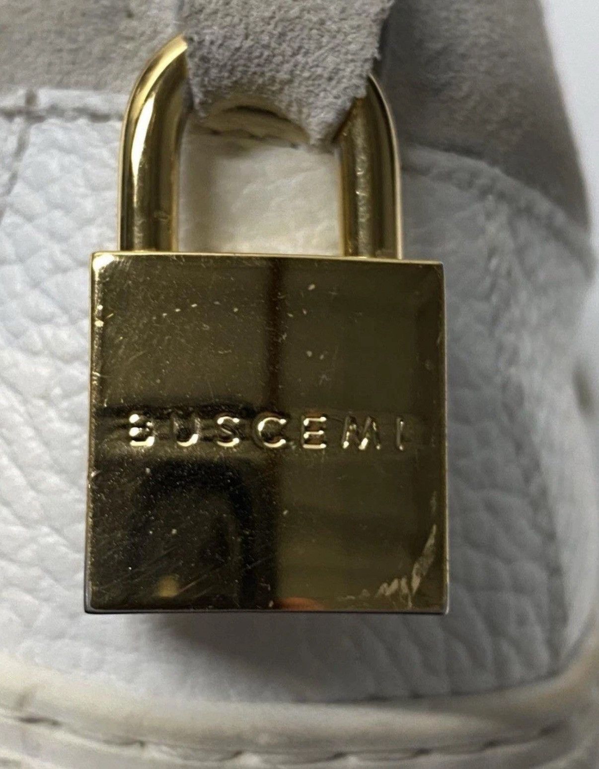 Buscemi Buscemi Women White Slip-On Shoes Size 7 Gold Metal details Size US 7 / IT 37 - 5 Thumbnail