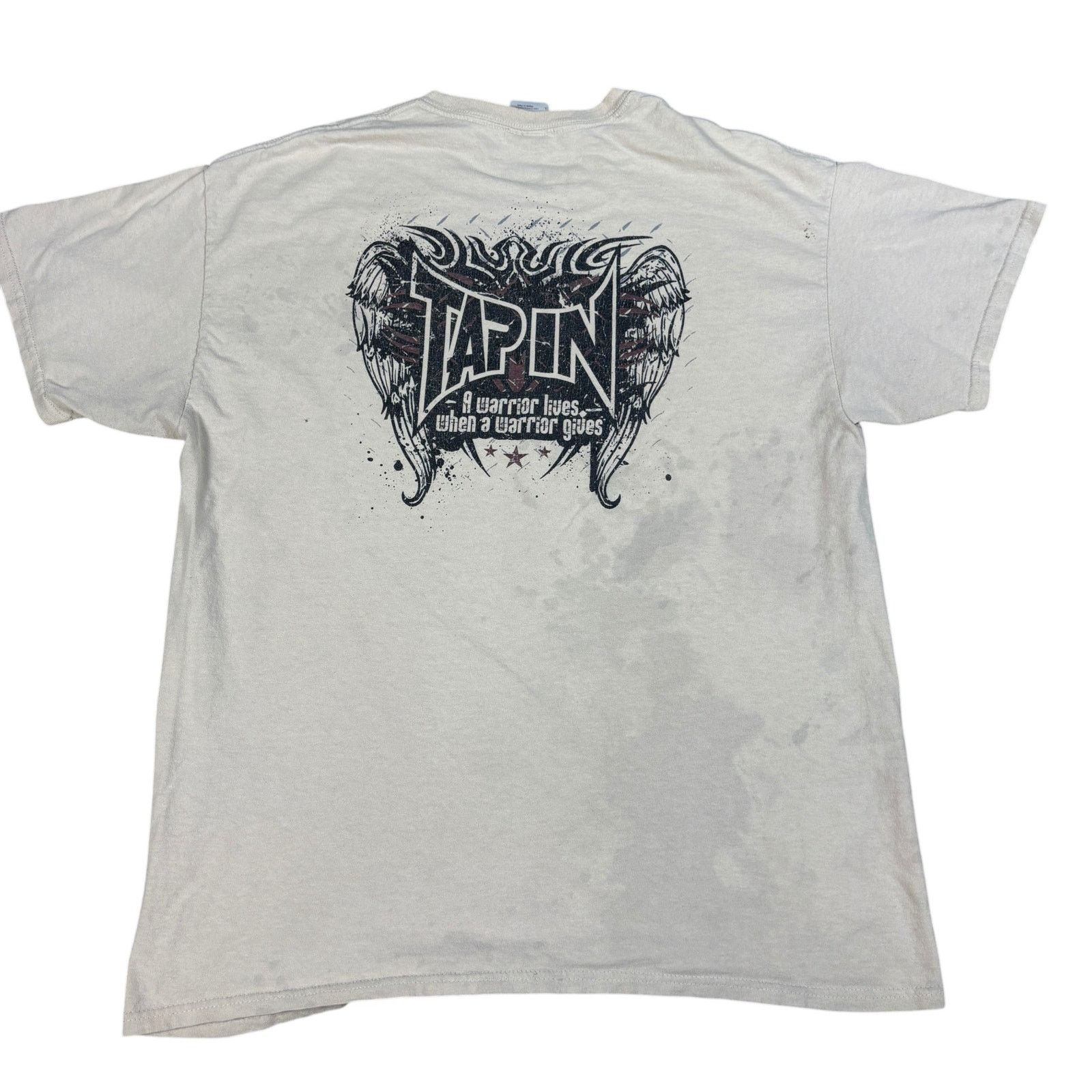 Tapout y2k 2000s Tapout style "Tap In" tshirt large gildan emo Size US L / EU 52-54 / 3 - 1 Thumbnail