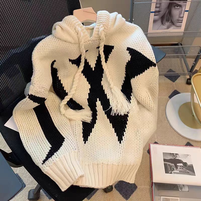 Japanese Brand Street Vintage Letter Print Hooded Sweater Jacket Size US M / EU 48-50 / 2 - 1 Thumbnail
