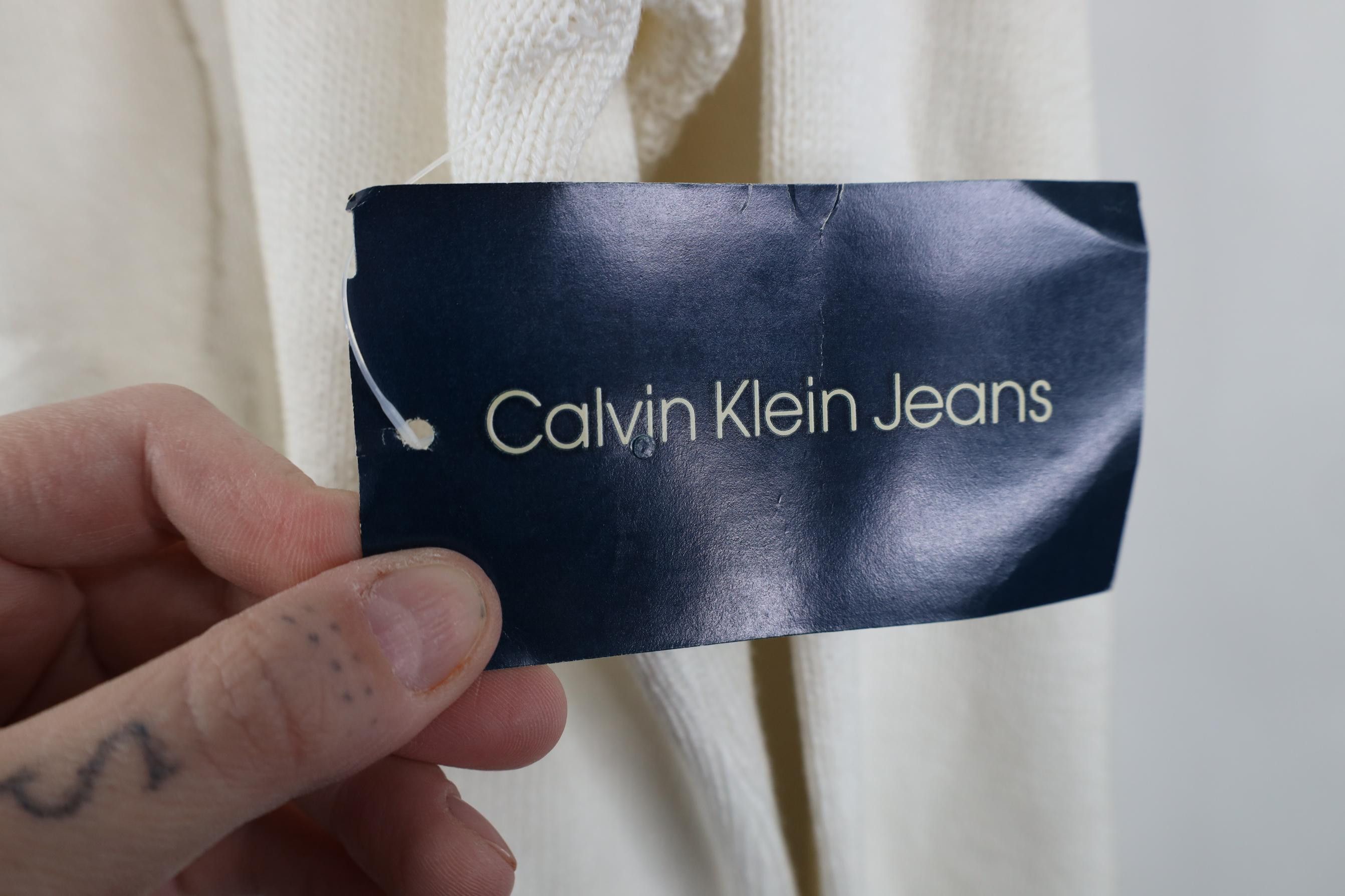 Calvin Klein Deadstock Vintage 90s Calvin Klein Marled Knit Sweater USA Size S / US 4 / IT 40 - 7 Thumbnail