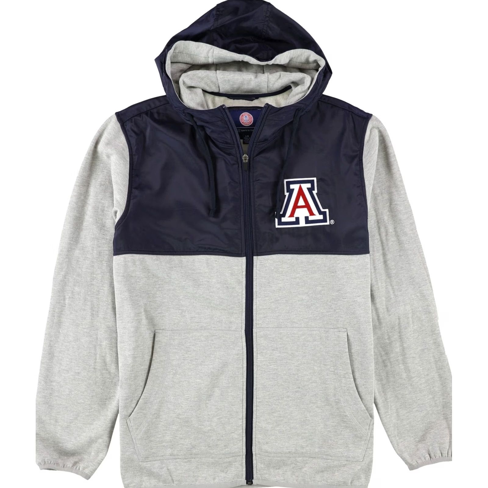 G-III G-III Sports Mens University Of Arizona Hoodie Sweatshirt, Grey, L Size US L / EU 52-54 / 3 - 2 Thumbnail