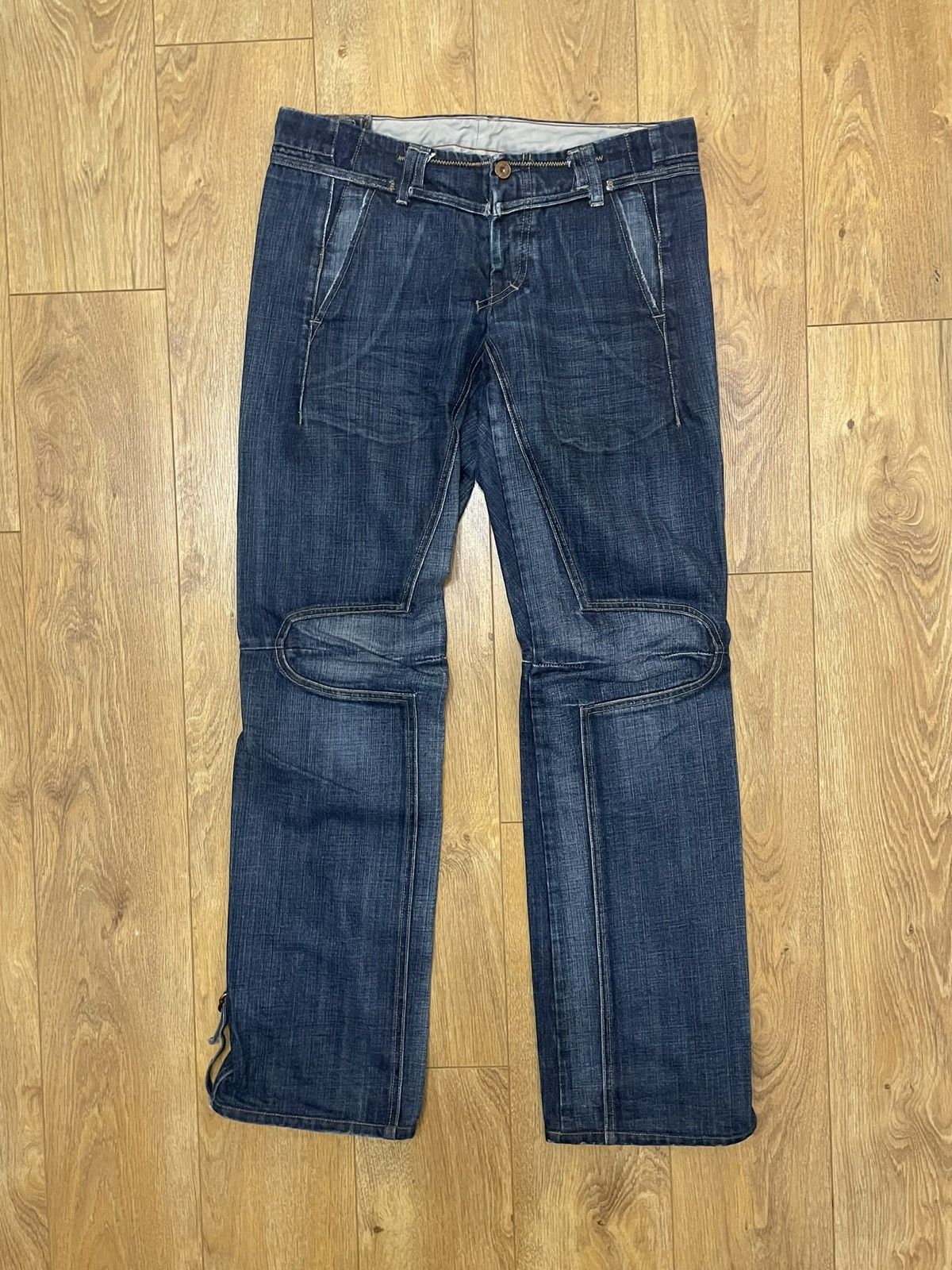 Marithe + Francois Girbaud × Vintage Marithe Francois Girbaud rare designer denim Italy Size US 29 - 1 Thumbnail