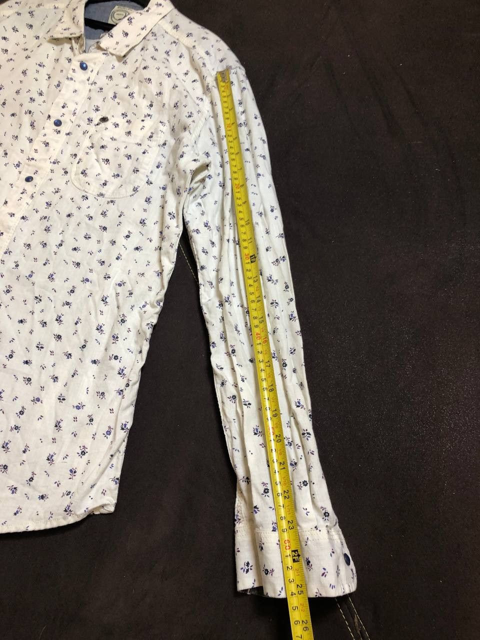 Diesel DIESEL FLOWER PRINT LONG SLEEVE SHIRT Size US L / EU 52-54 / 3 - 8 Thumbnail