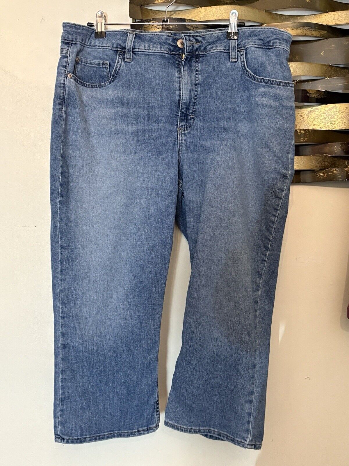 Lee Lee Regular Midrise Jeans Size 20 Vintage 80s Tags Size 42" / US 20 - 1 Thumbnail