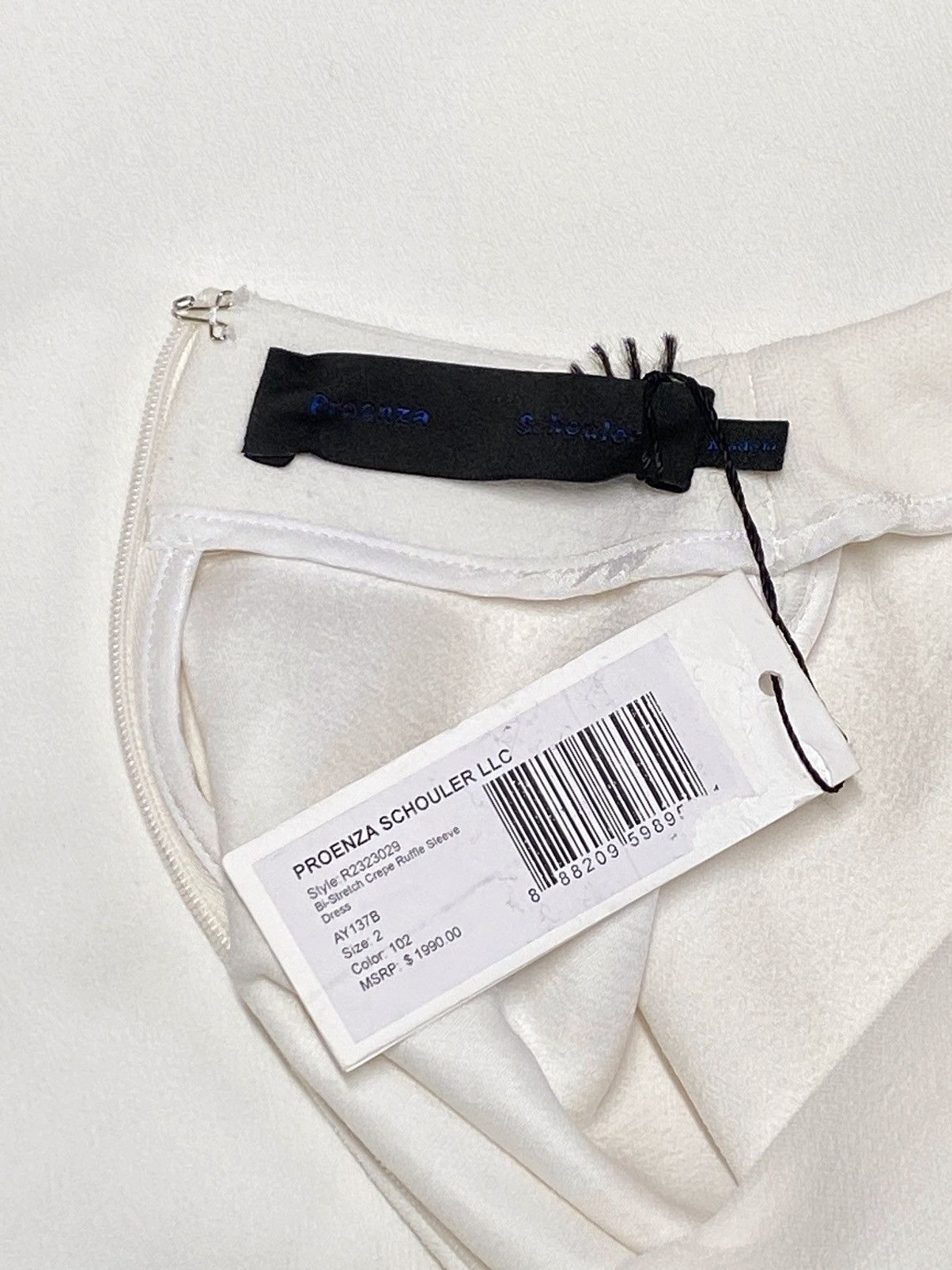 Proenza Schouler Proenza Schouler crepe ruffle sleeve dress size 2 Size XS / US 0-2 / IT 36-38 - 17 Thumbnail