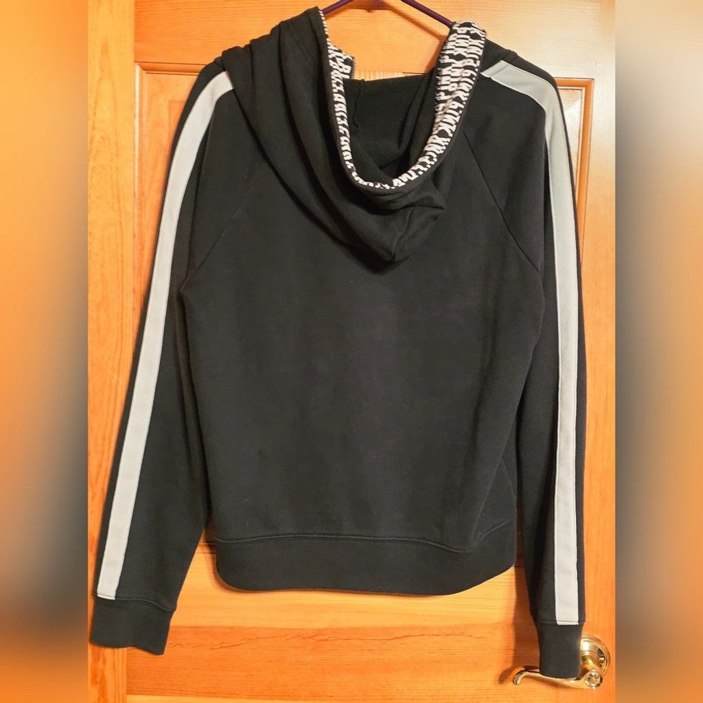Victoria's Secret ☆RARE☆ PINK Victoria's Secret Black Yoga Hoodie Size L / US 10 / IT 46 - 5 Thumbnail