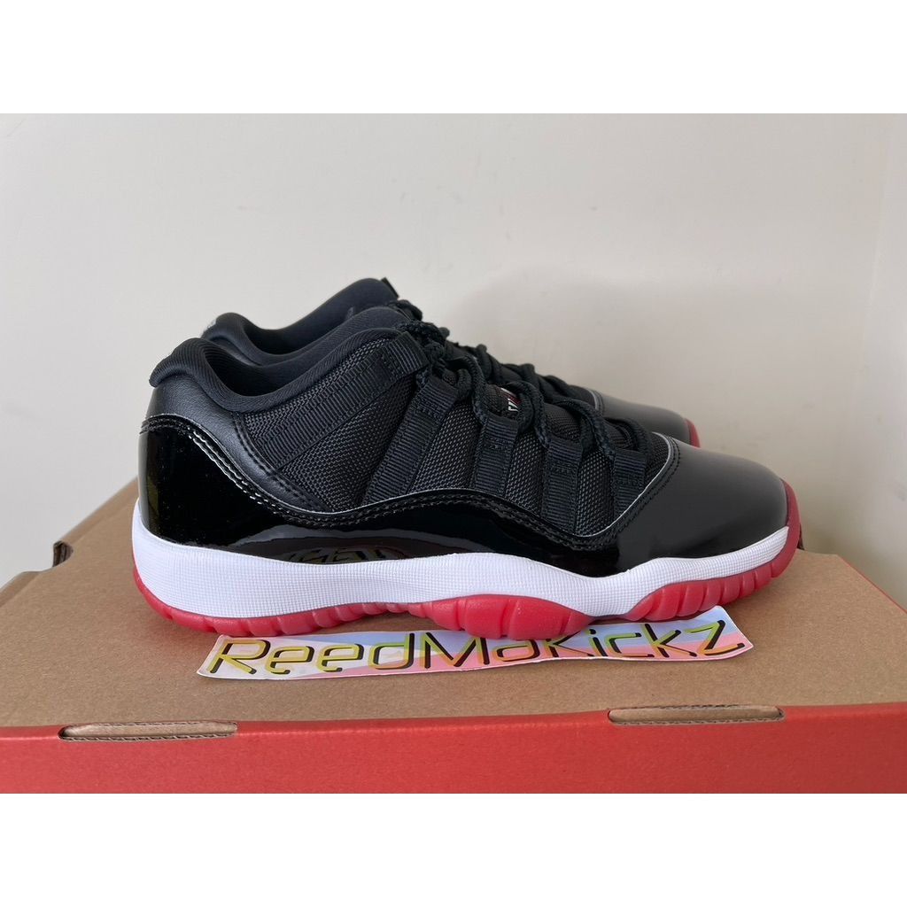 Jordan Brand Jordan 11 XI Retro Low Bred 2025 GS 5Y Size US 5 / EU 37 - 2 Thumbnail