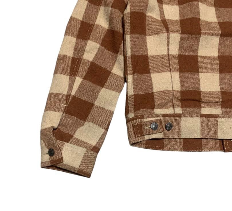 Edwin Vintage Edwin Wool Trucker Jacket Size US L / EU 52-54 / 3 - 5 Thumbnail
