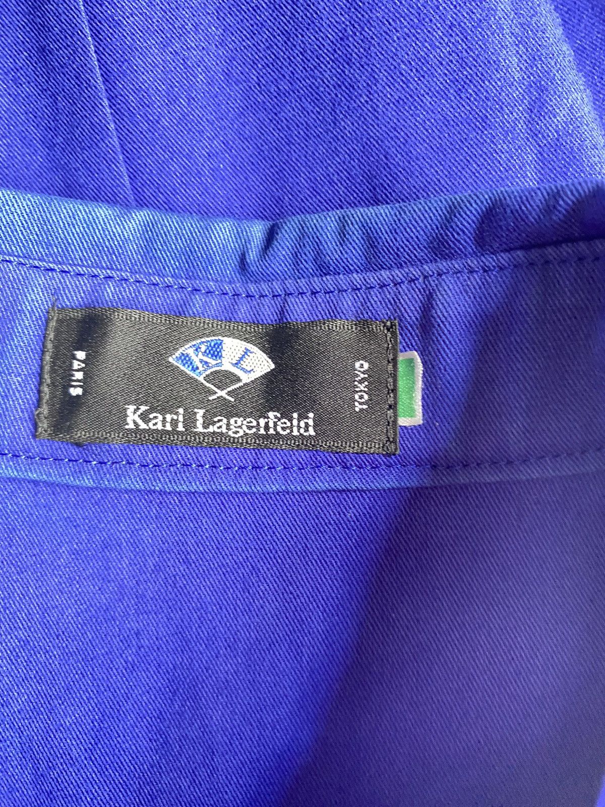 Karl Lagerfeld Karl Lagerfeld vintage blue dress Size ONE SIZE - 9 Thumbnail